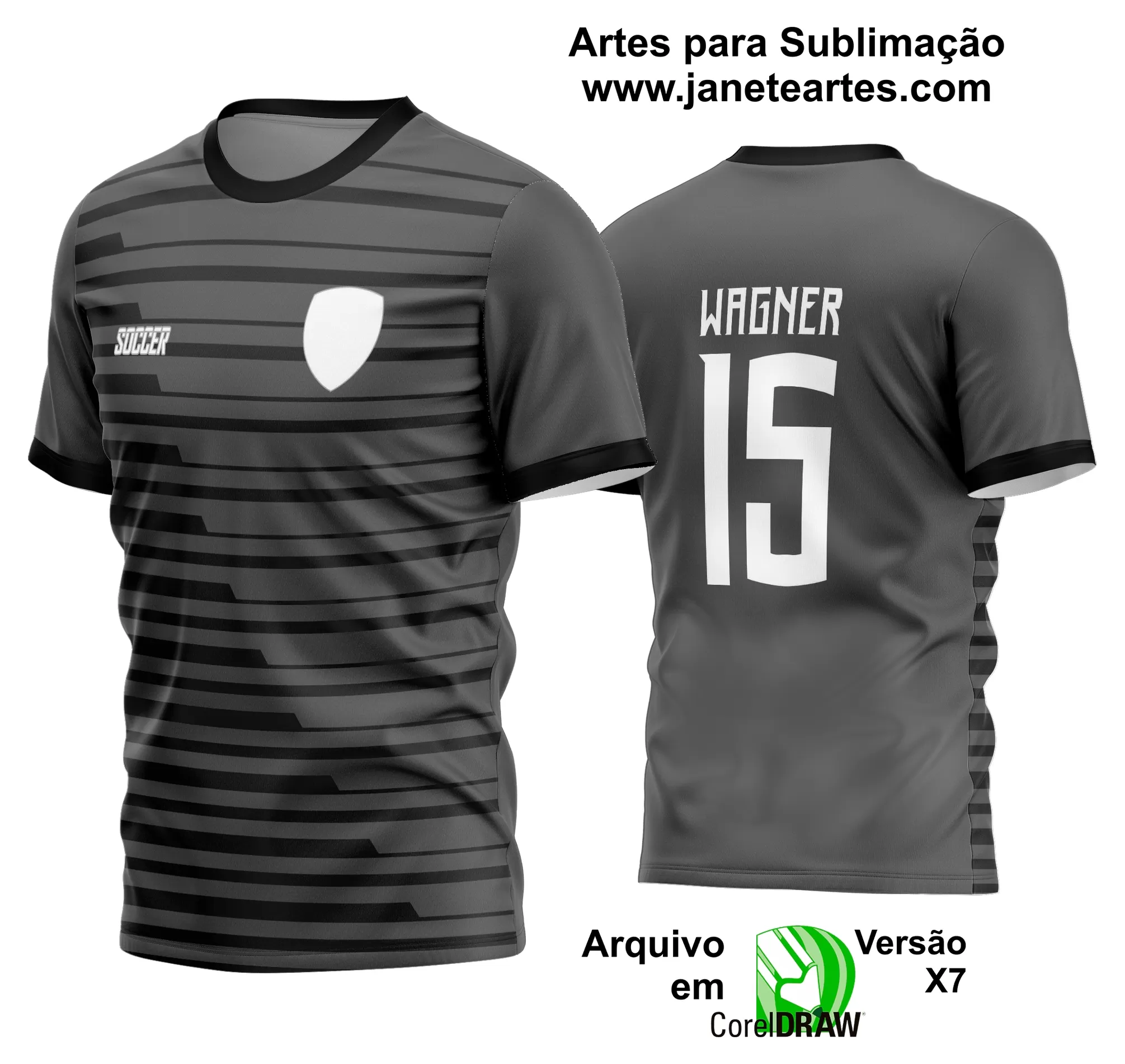 Arte Vetor Estampa Camisa Time Amador Futebol 2024