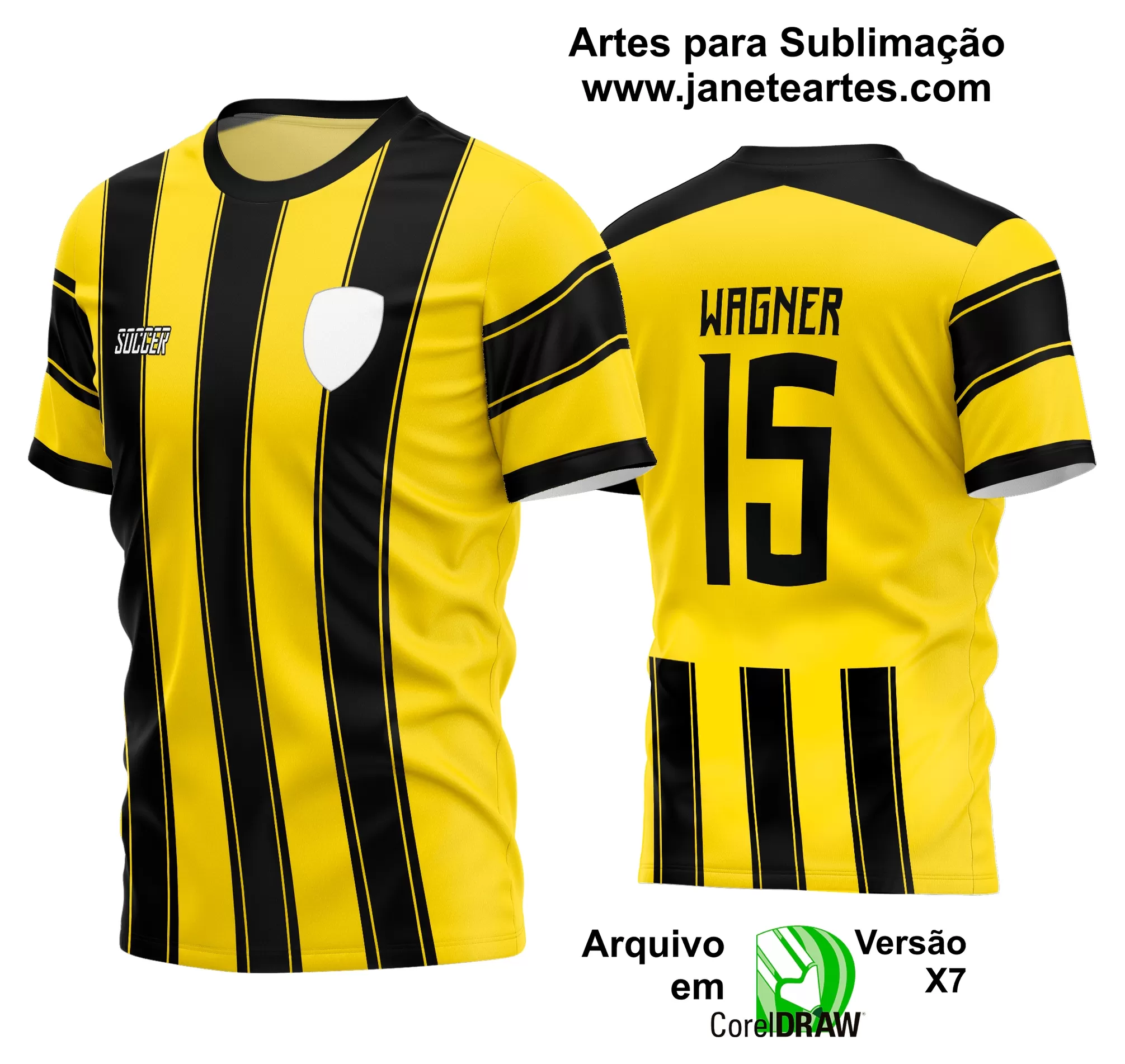 Arte Vetor Estampa Camisa Time Amador Futebol 2024