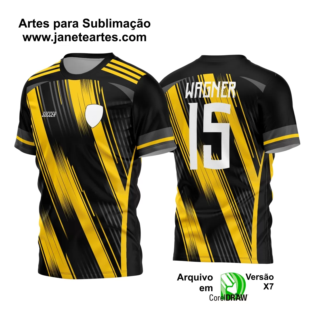 Arte Vetor Estampa Camisa Time Amador Futebol 2024