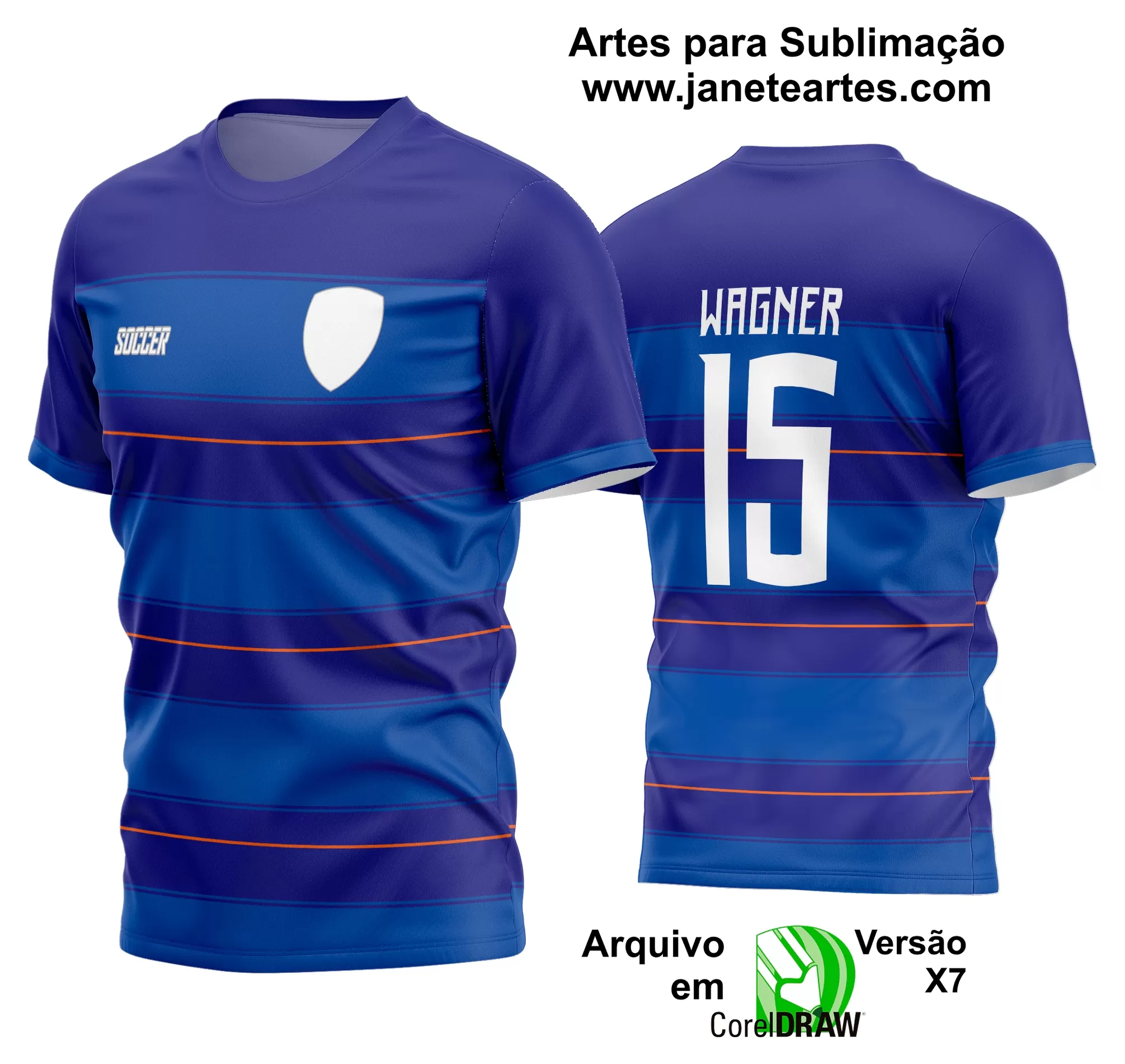 Arte Vetor Estampa Camisa Time Amador Futebol 2024