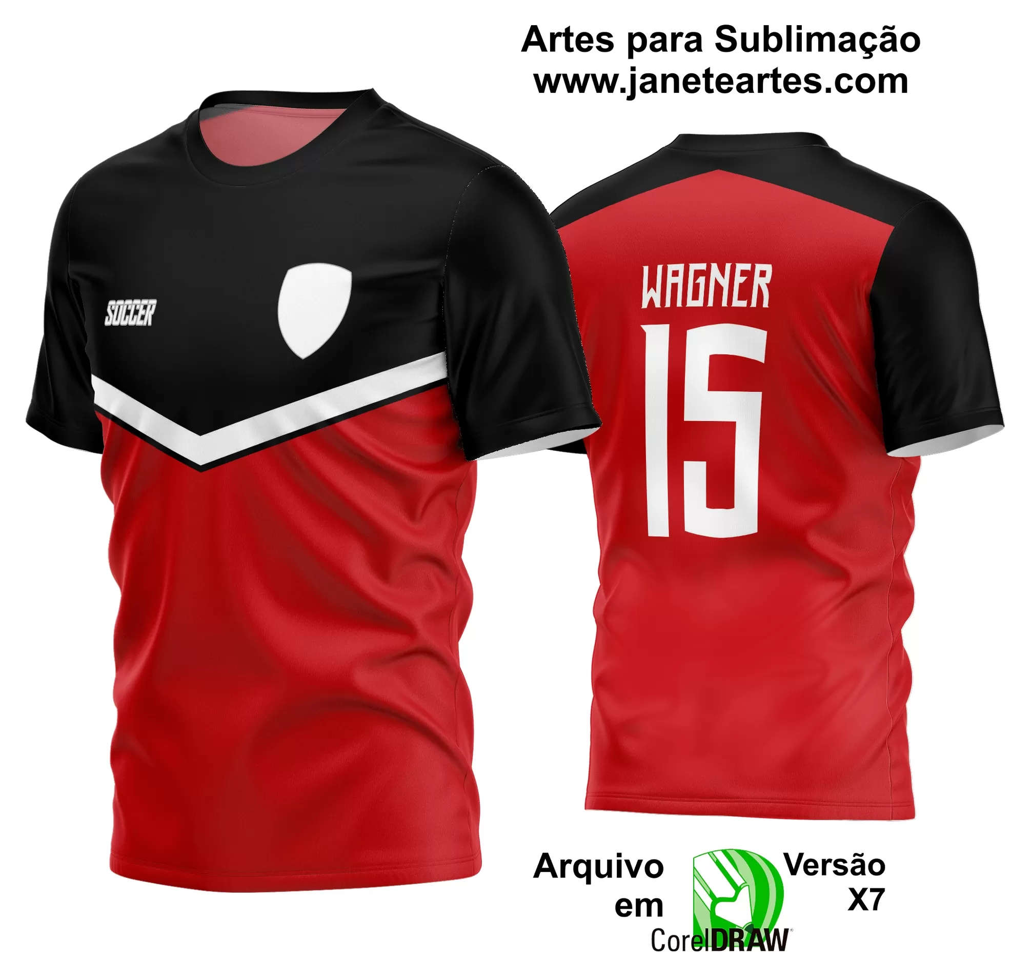 Arte Vetor Estampa Camisa Time Amador Futebol 2024