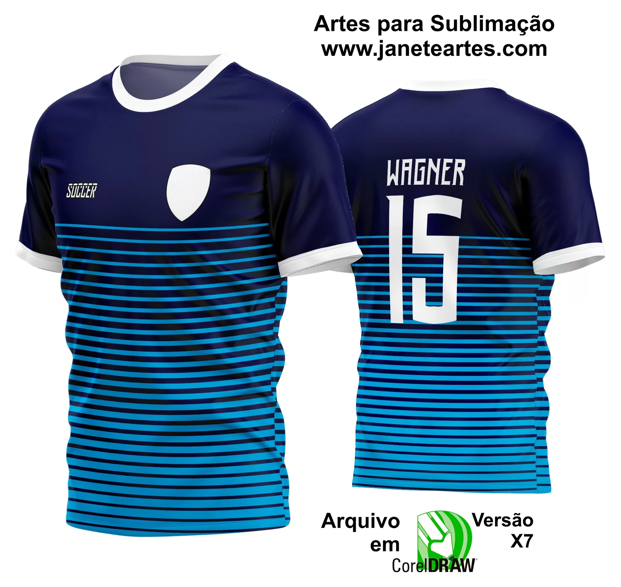 Arte Vetor Estampa Camisa Time Amador Futebol 2024