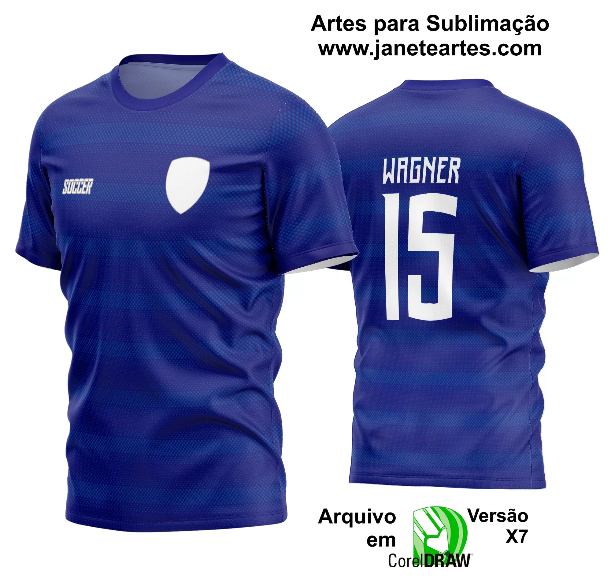 Arte Vetor Estampa Camisa Time Amador Futebol 2024