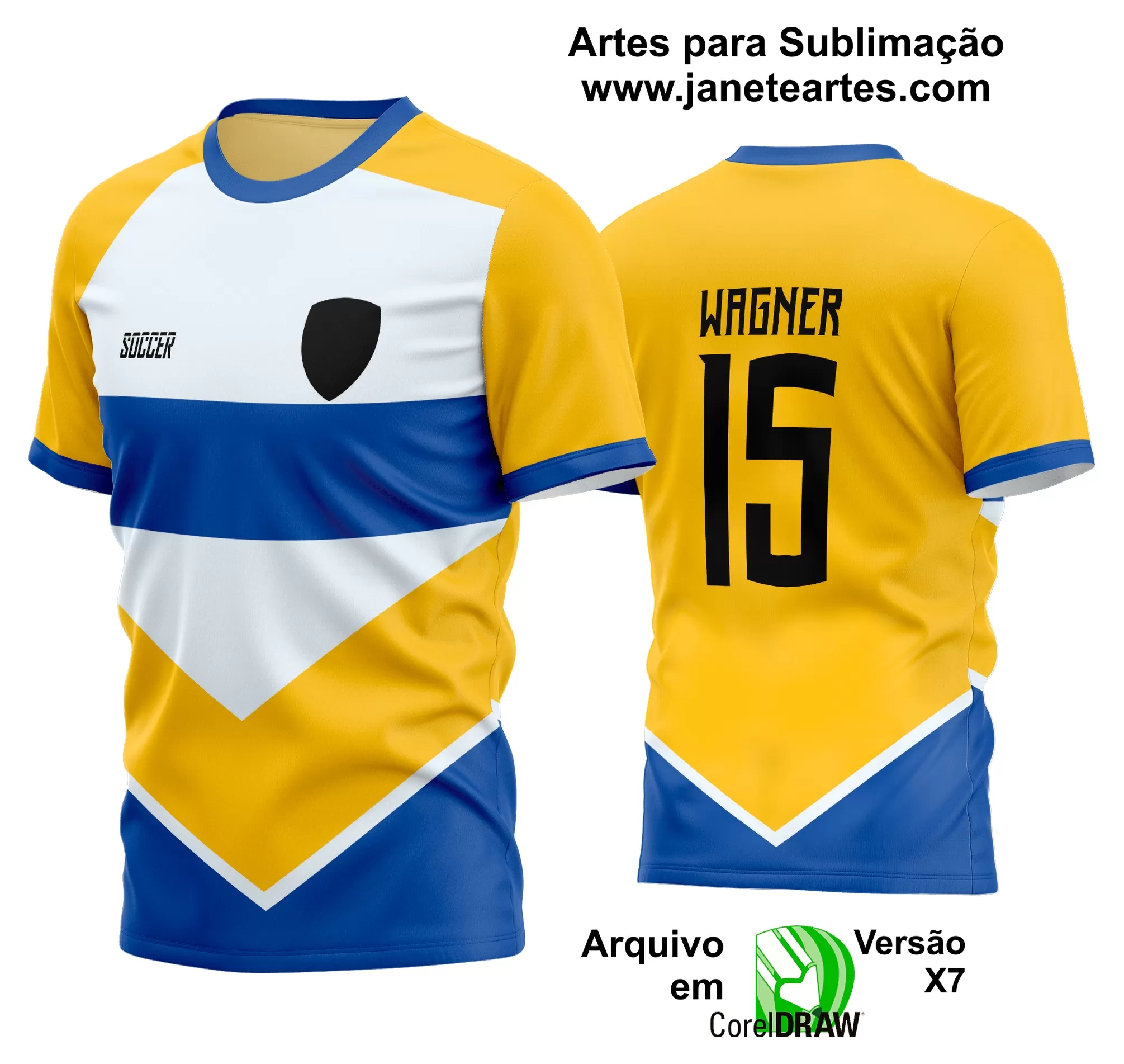 Arte Vetor Estampa Camisa Time Amador Futebol 2024