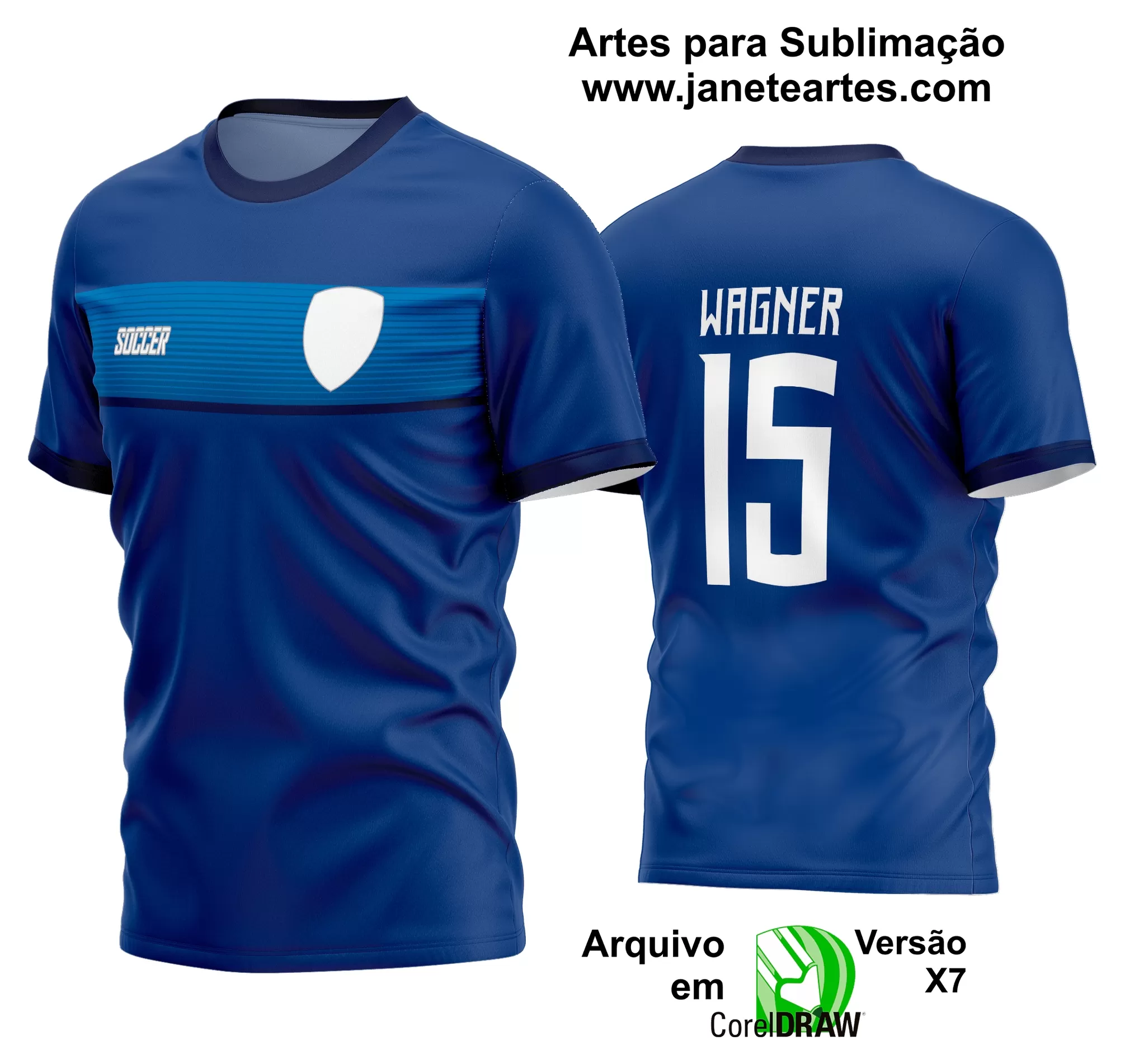 Arte Vetor Estampa Camisa Time Amador Futebol 2024