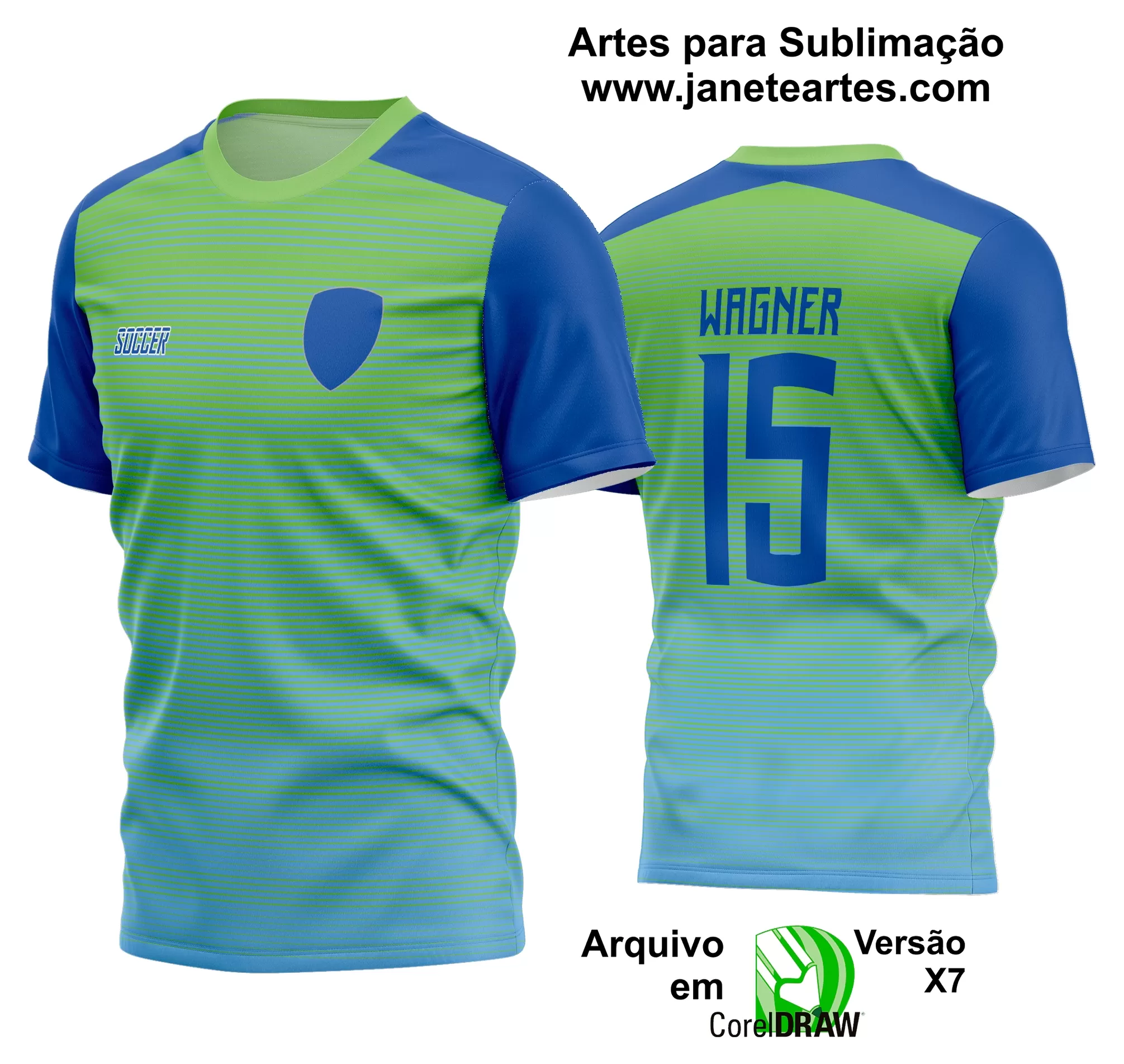 Arte Vetor Estampa Camisa Time Amador Futebol 2024