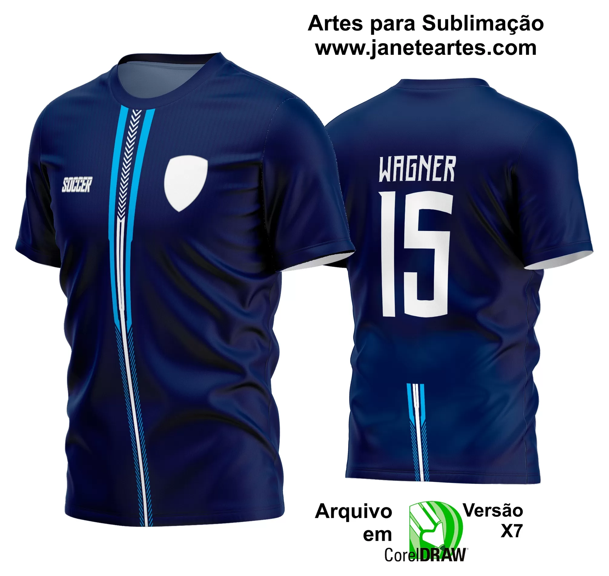 Arte Vetor Estampa Camisa Time Amador Futebol 2024