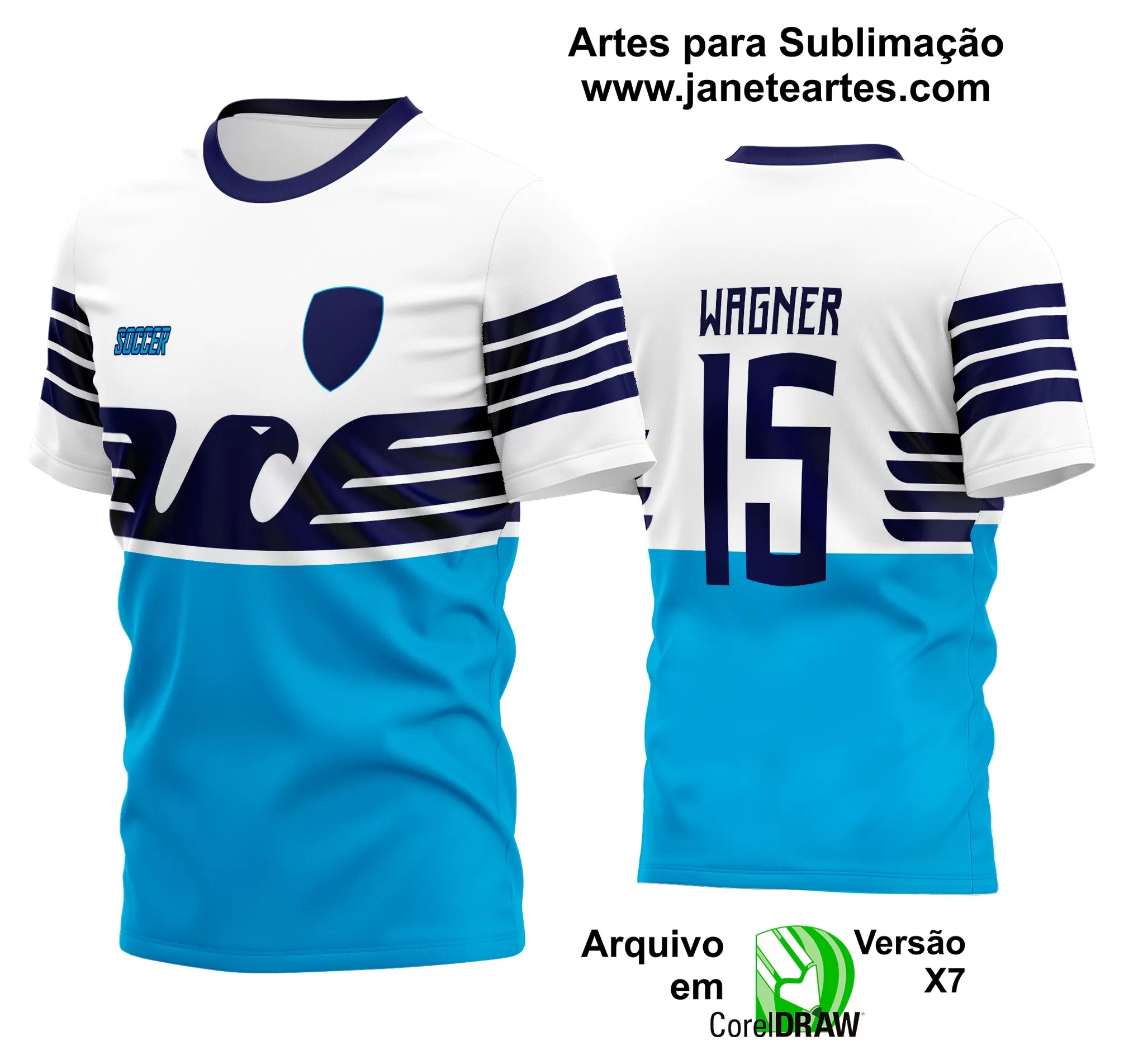 Arte Vetor Estampa Camisa Time Amador Futebol 2024