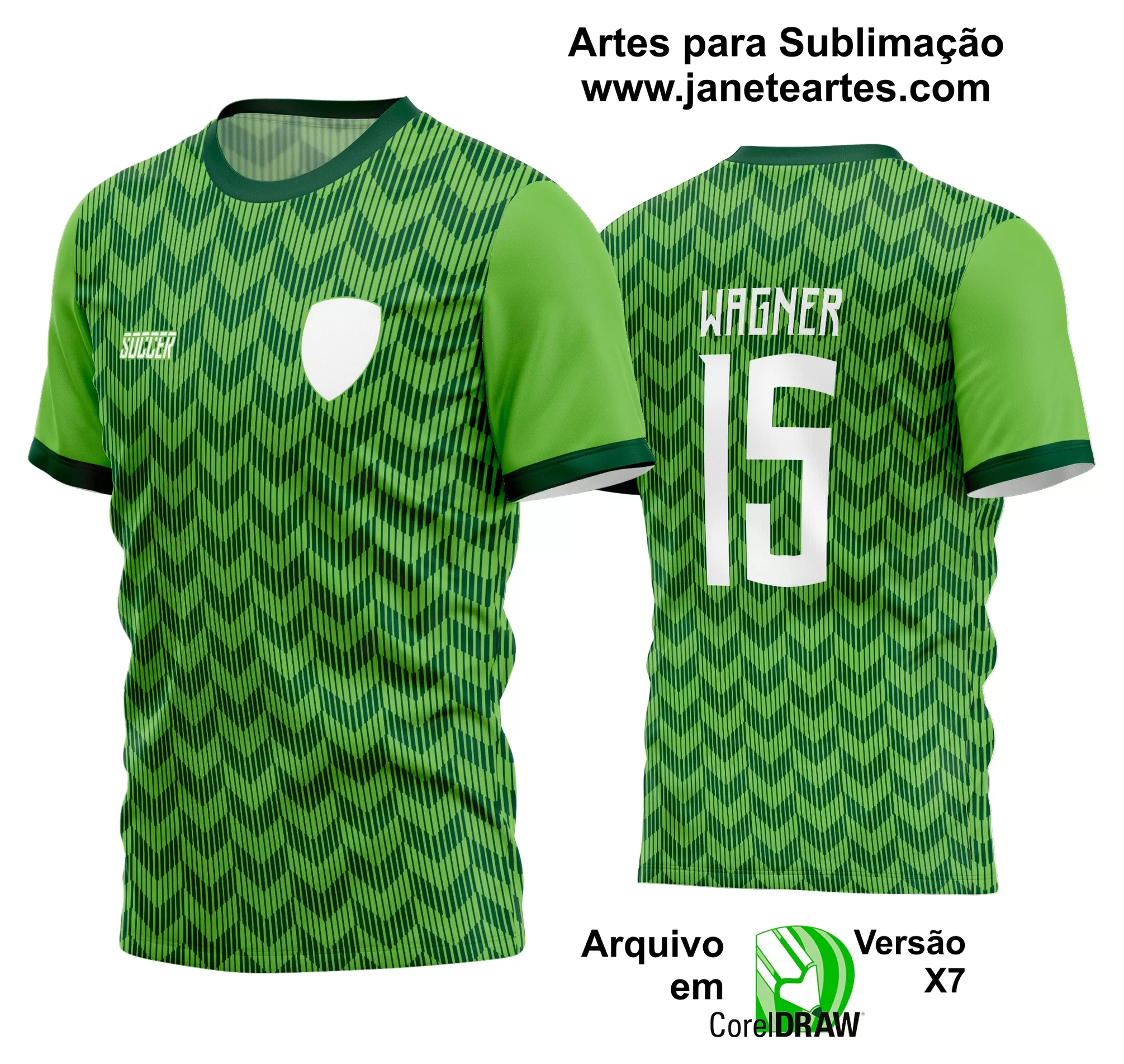 Arte Vetor Estampa Camisa Time Amador Futebol 2024