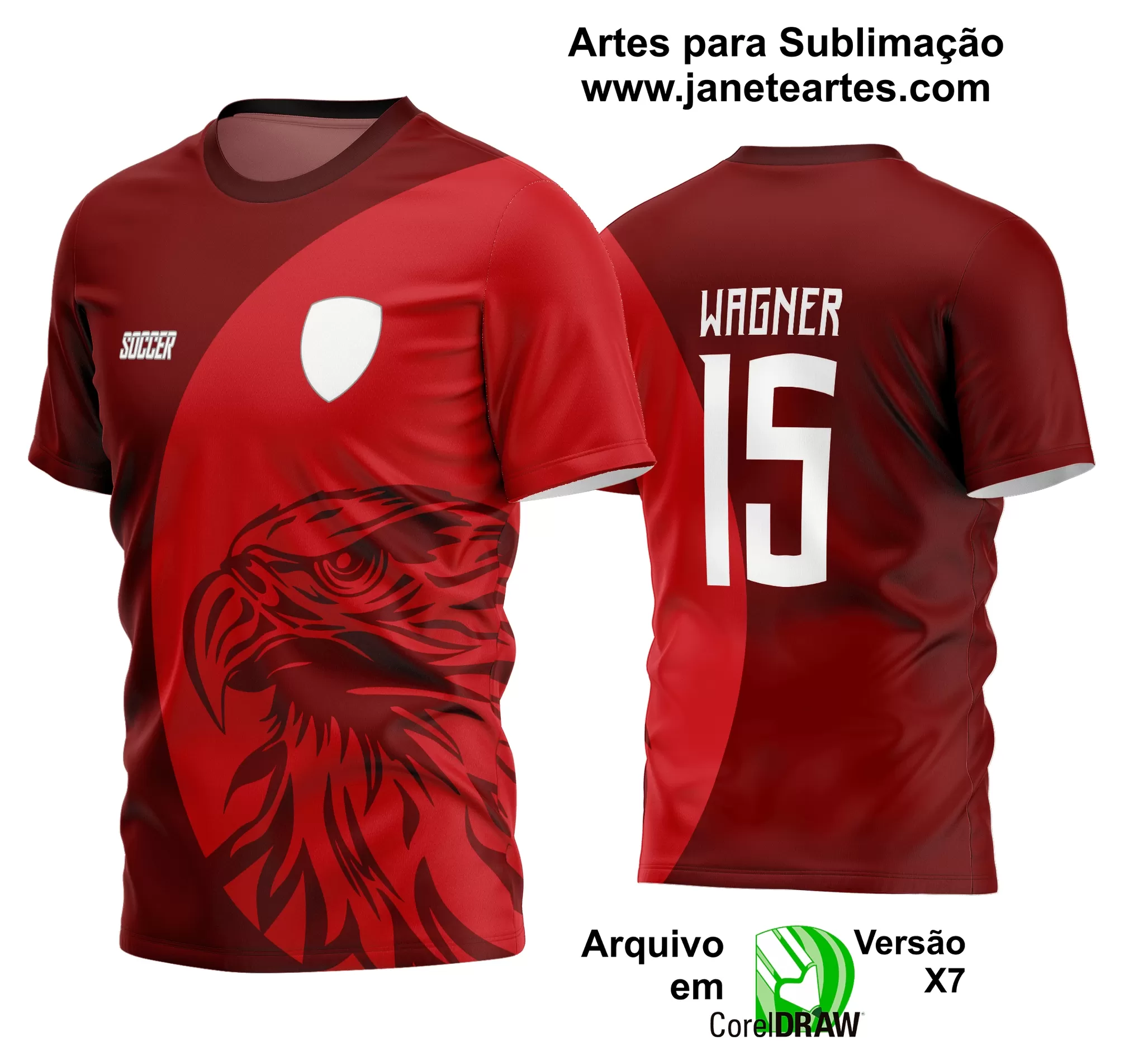 Arte Vetor Estampa Camisa Time Amador Futebol 2024