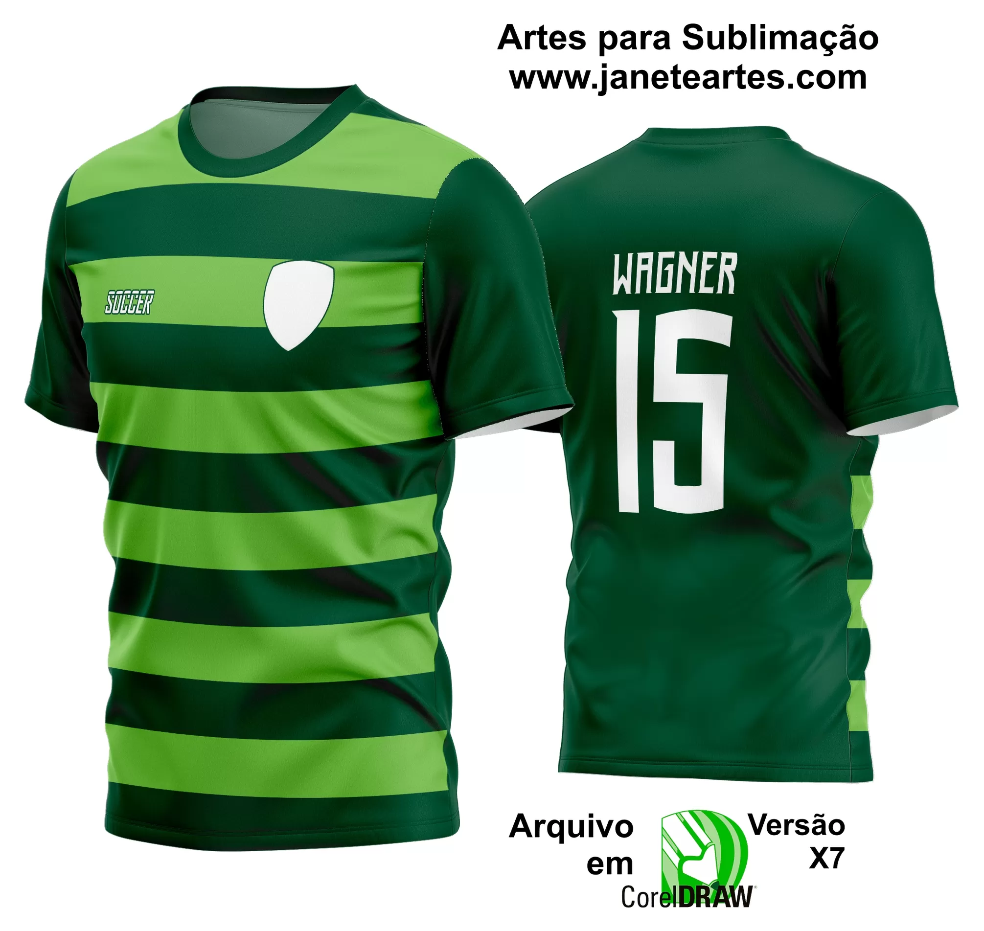 Arte Vetor Estampa Camisa Time Amador Futebol 2024