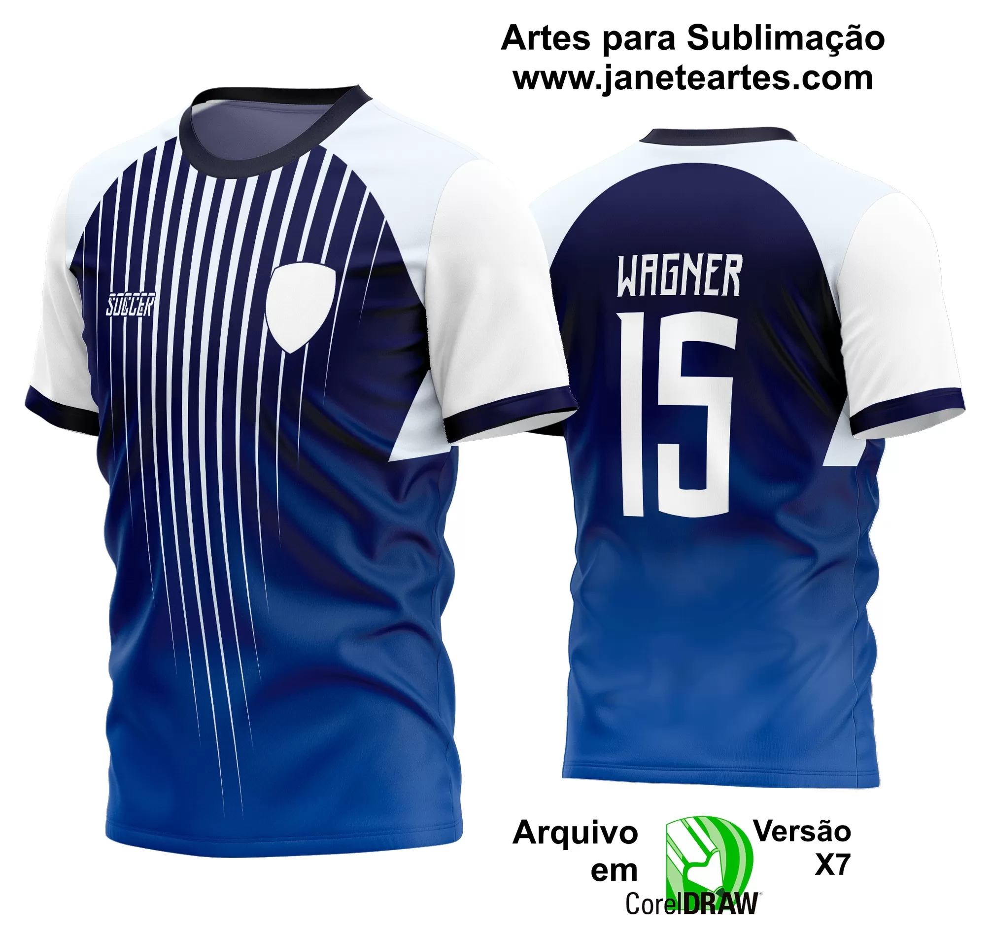 Arte Vetor Estampa Camisa Time Amador Futebol 2024