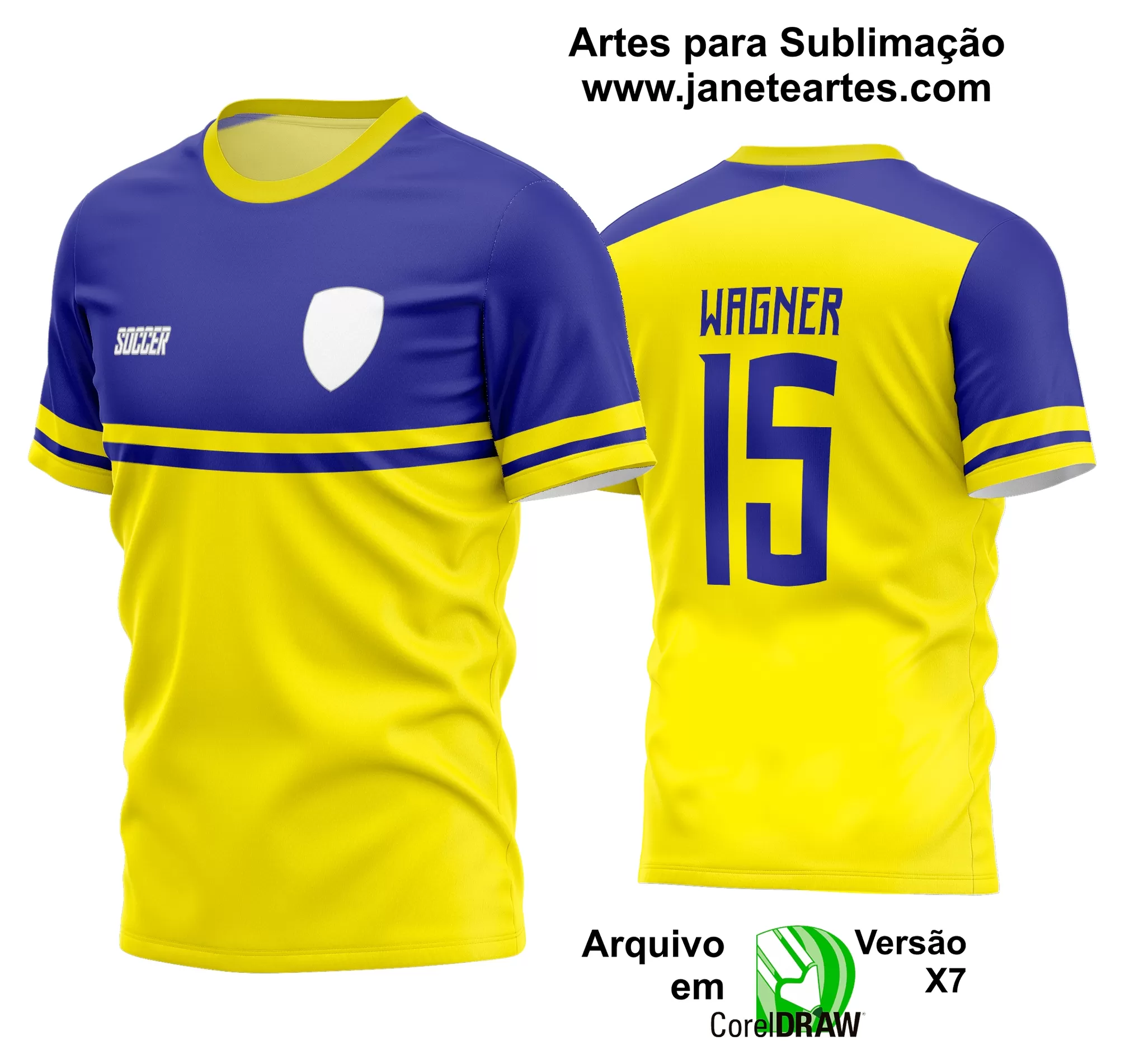 Arte Vetor Estampa Camisa Time Amador Futebol 2024