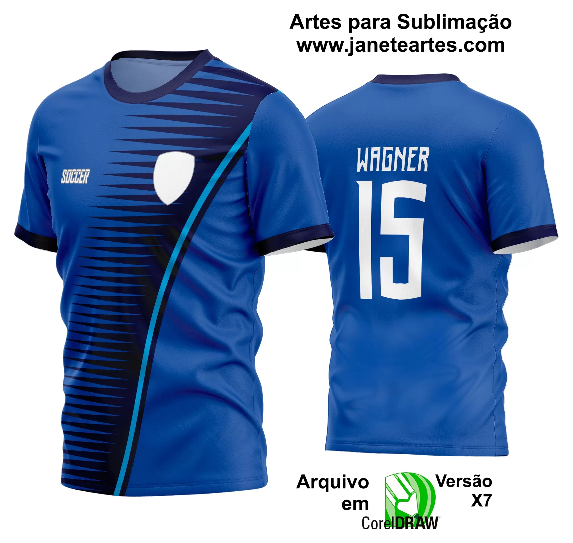 Arte Vetor Estampa Camisa Time Amador Futebol 2024