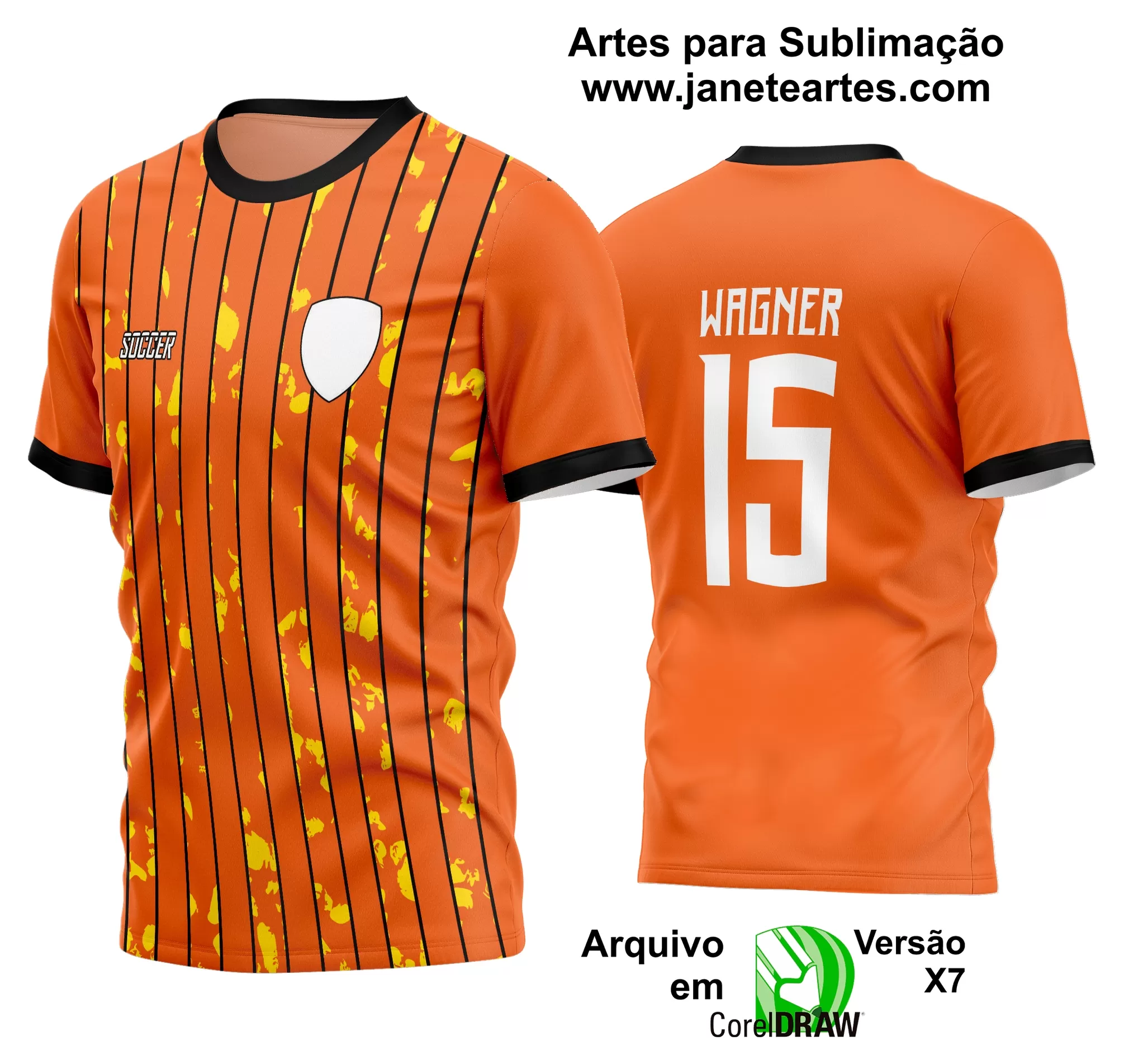 Arte Vetor Estampa Camisa Time Amador Futebol 2024