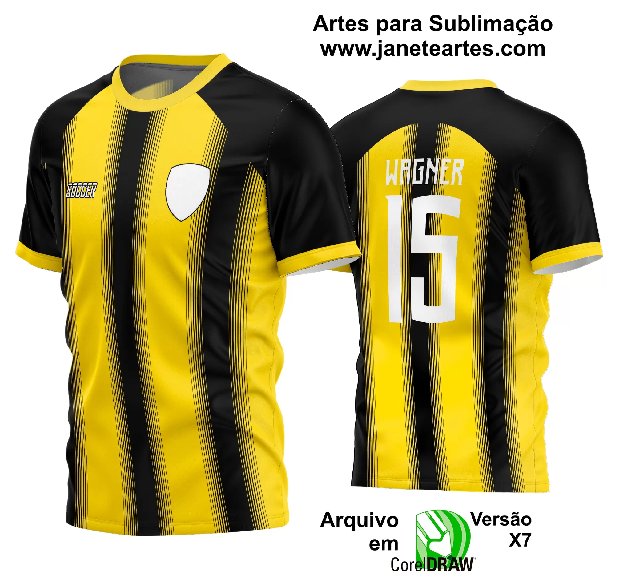 Arte Vetor Estampa Camisa Time Amador Futebol 2024