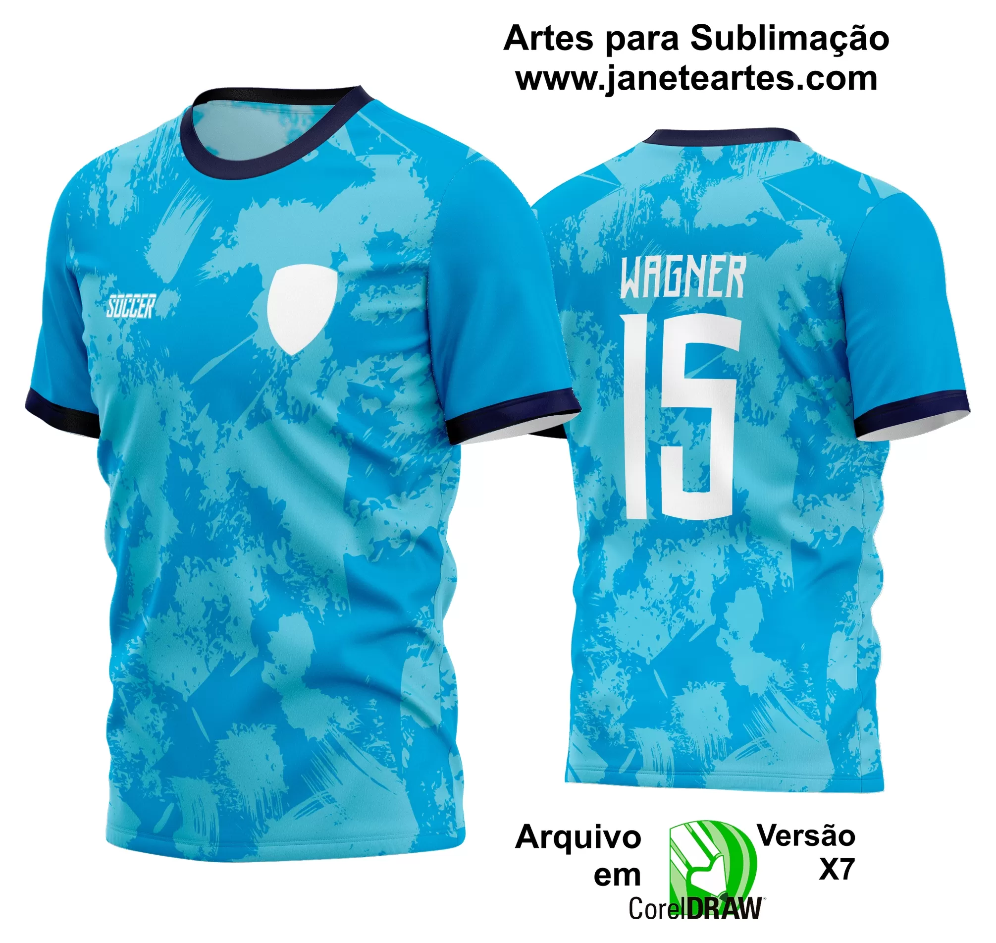 Arte Vetor Estampa Camisa Time Amador Futebol 2024