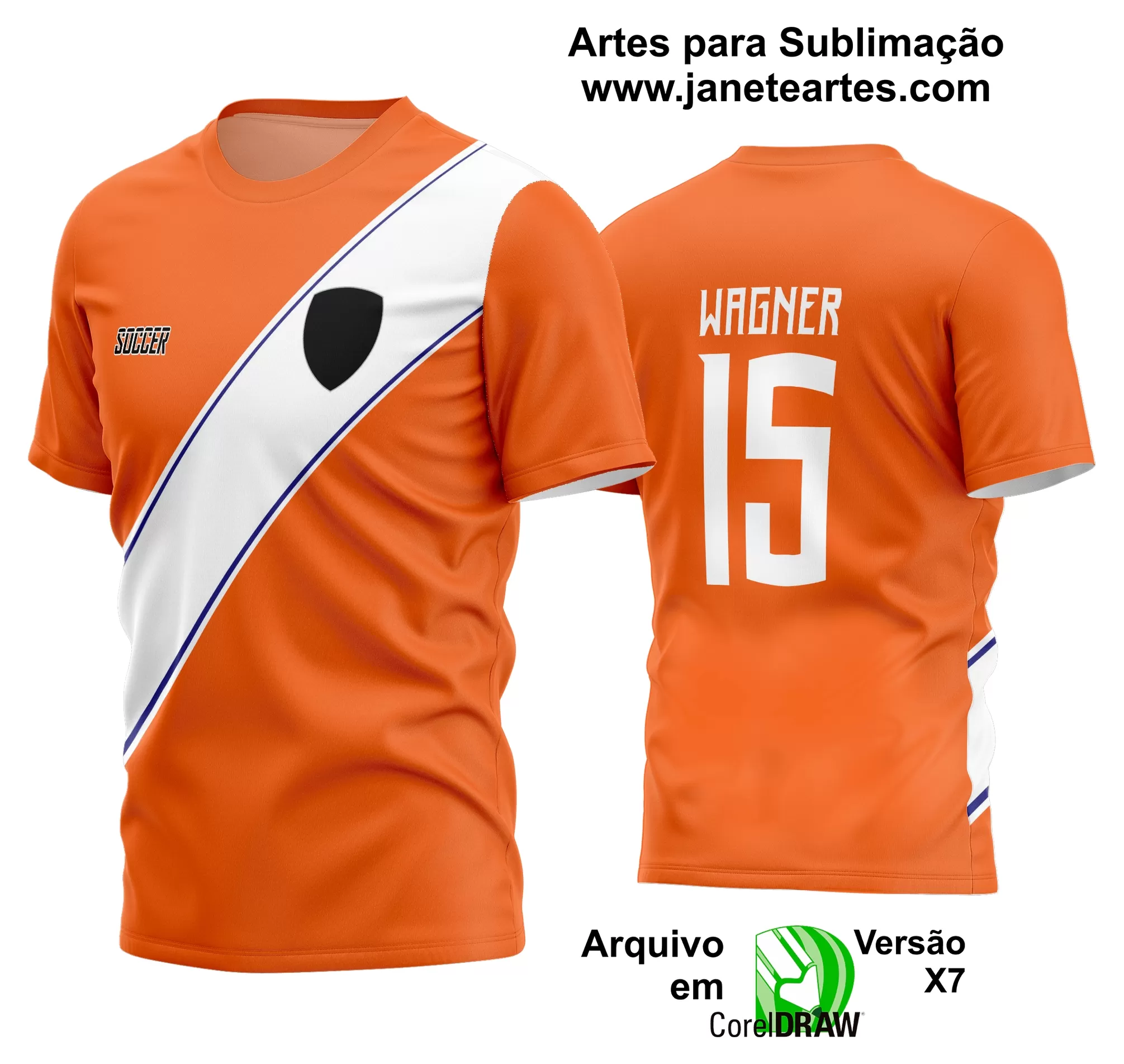 Arte Vetor Estampa Camisa Time Amador Futebol 2024