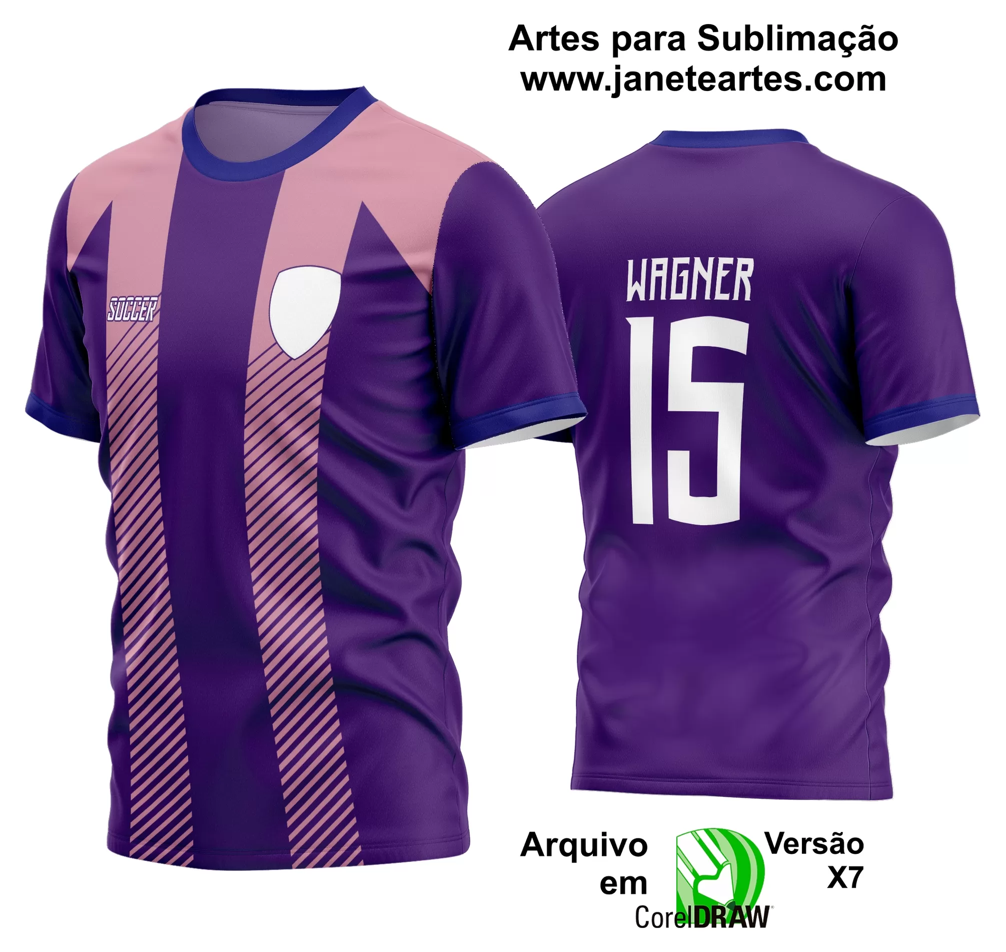 Arte Vetor Estampa Camisa Time Amador Futebol 2024