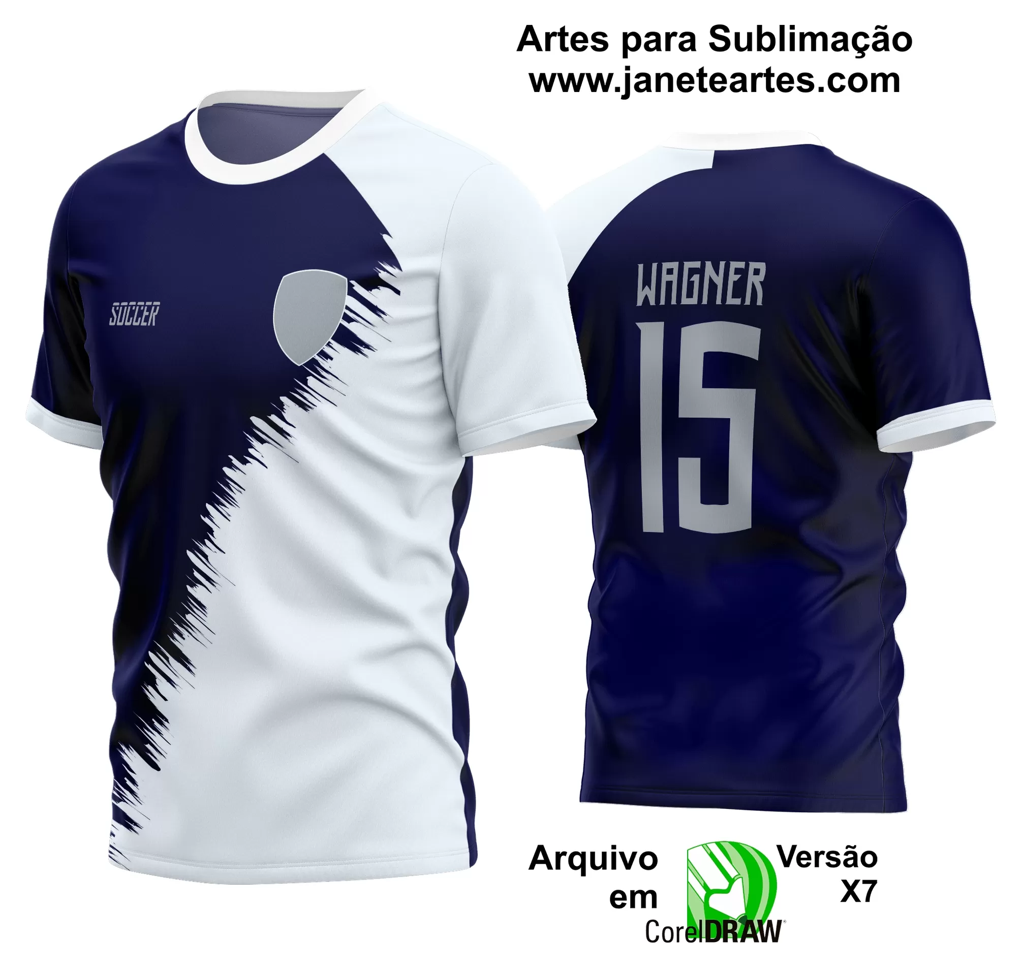 Arte Vetor Estampa Camisa Time Amador Futebol 2024