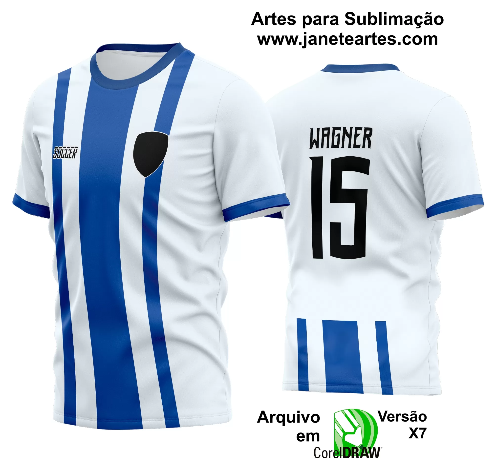 Arte Vetor Estampa Camisa Time Amador Futebol 2024