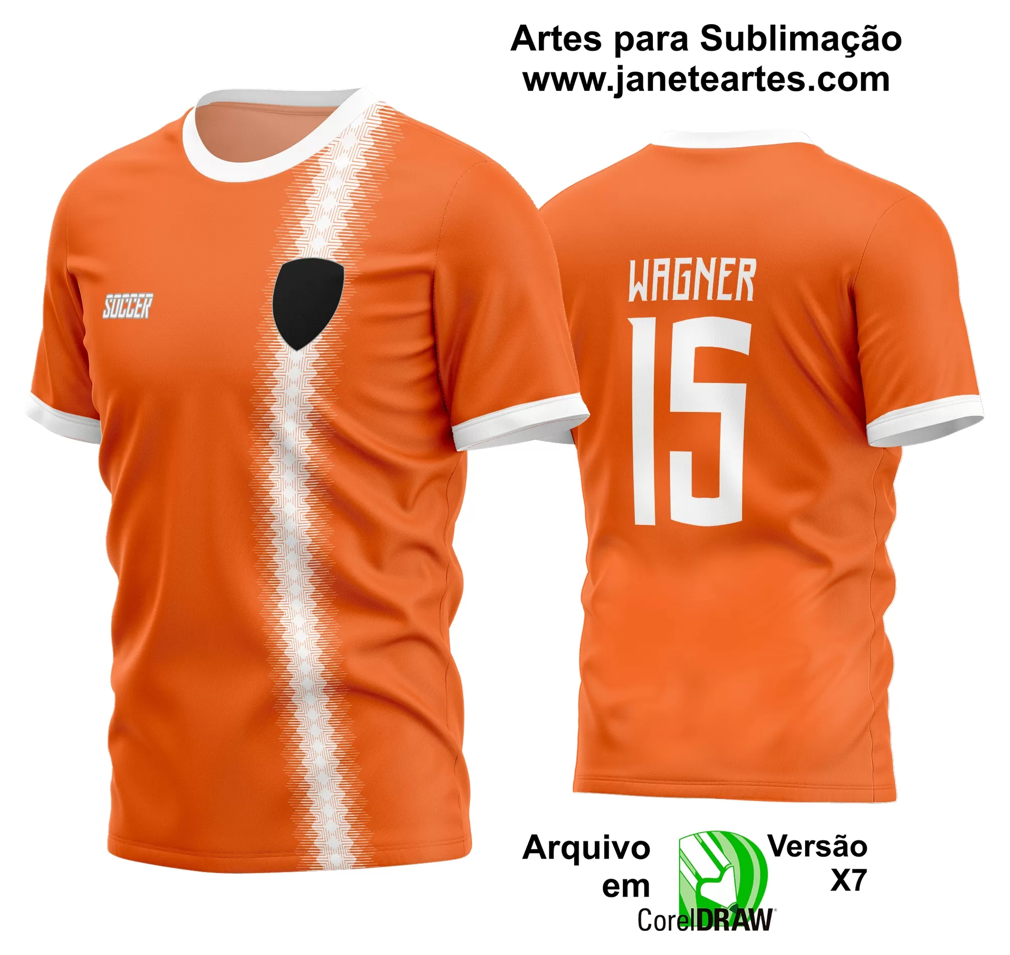 Arte Vetor Estampa Camisa Time Amador Futebol 2024