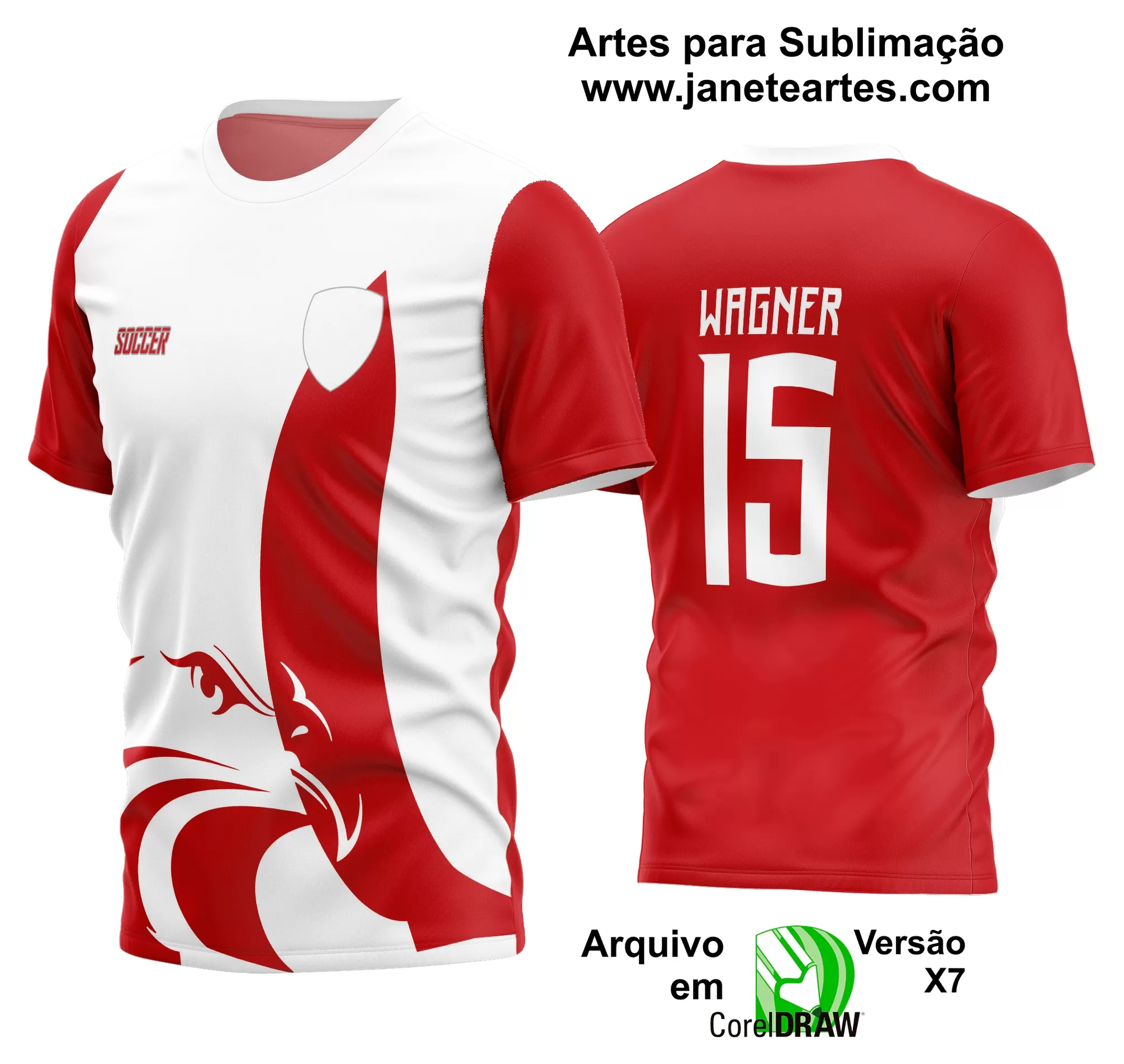 Arte Vetor Estampa Camisa Time Amador Futebol 2024