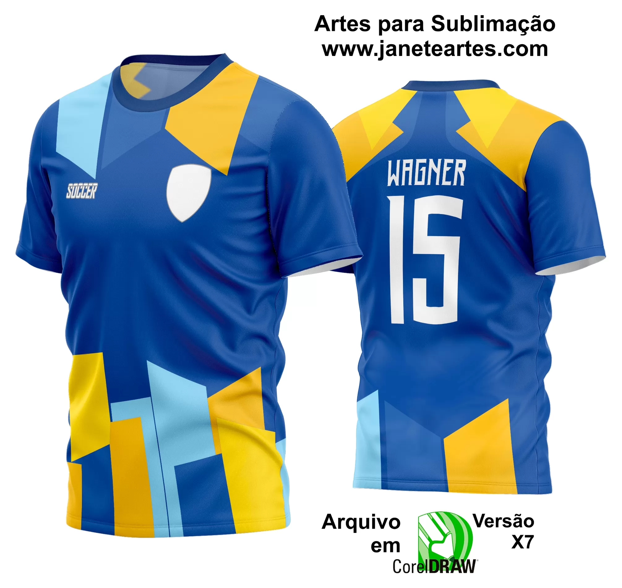 Arte Vetor Estampa Camisa Time Amador Futebol 2024