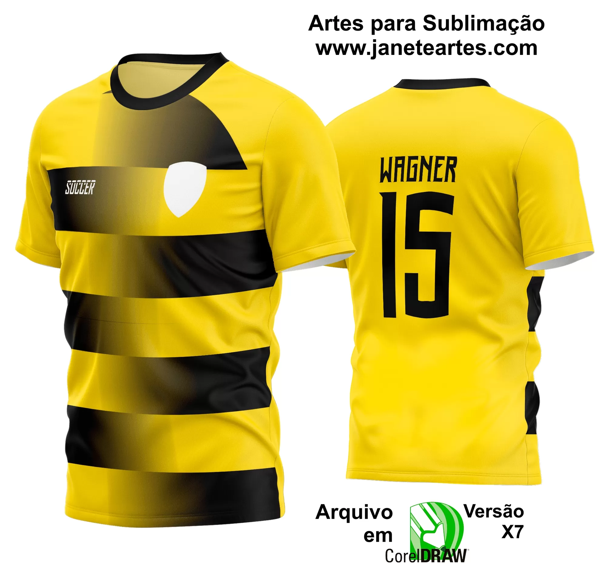 Arte Vetor Estampa Camisa Time Amador Futebol 2024