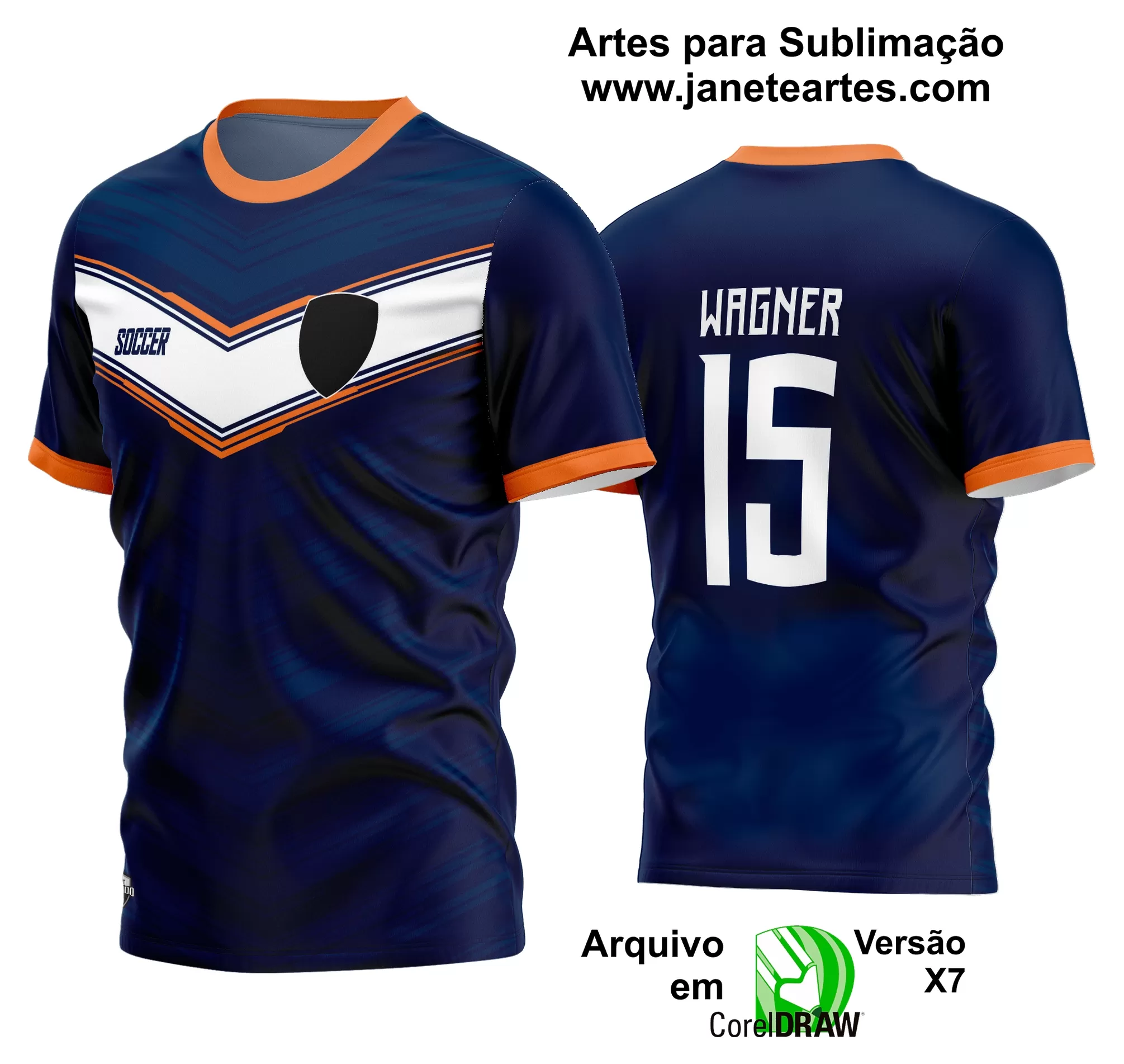 Arte Vetor Estampa Camisa Time Amador Futebol 2024