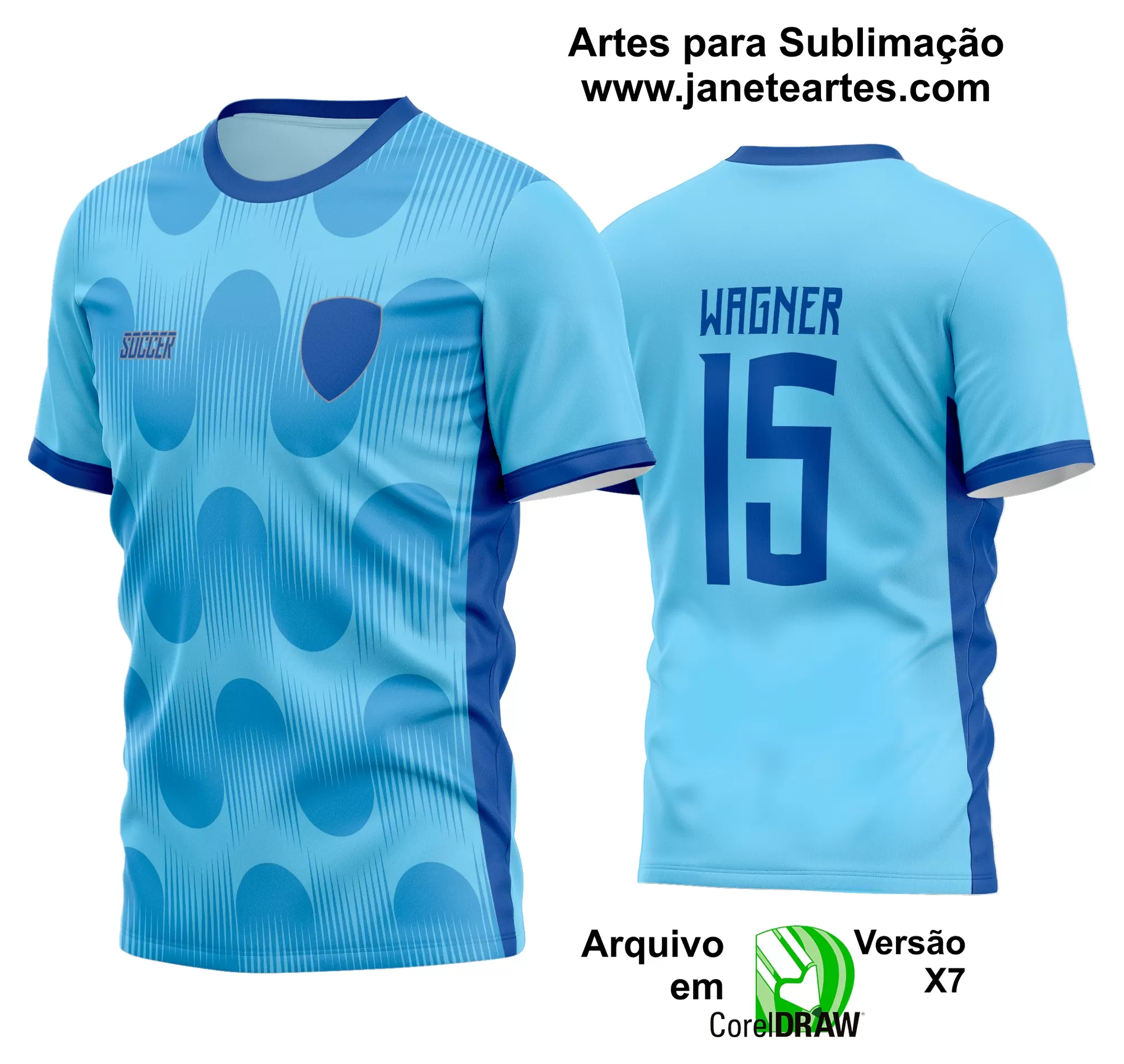 Arte Vetor Estampa Camisa Time Amador Futebol 2024