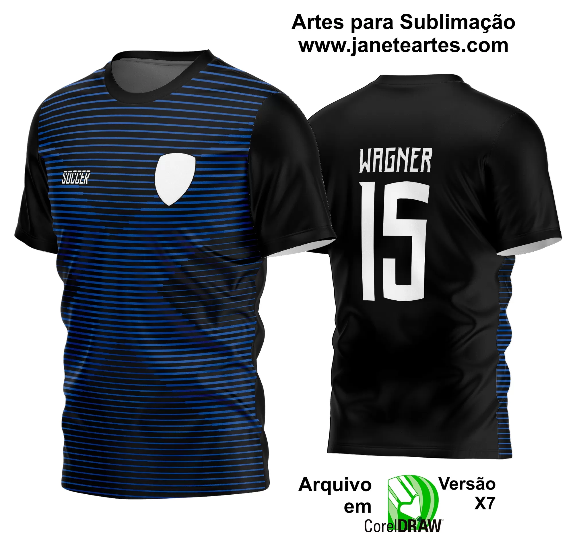 Arte Vetor Estampa Camisa Time Amador Futebol 2024