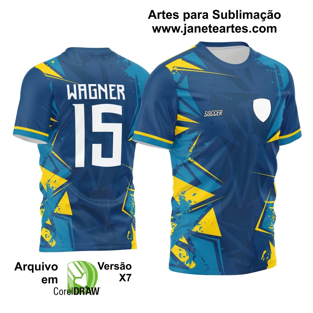 Arte Vetor Estampa Camisa Time Amador Futebol 2024