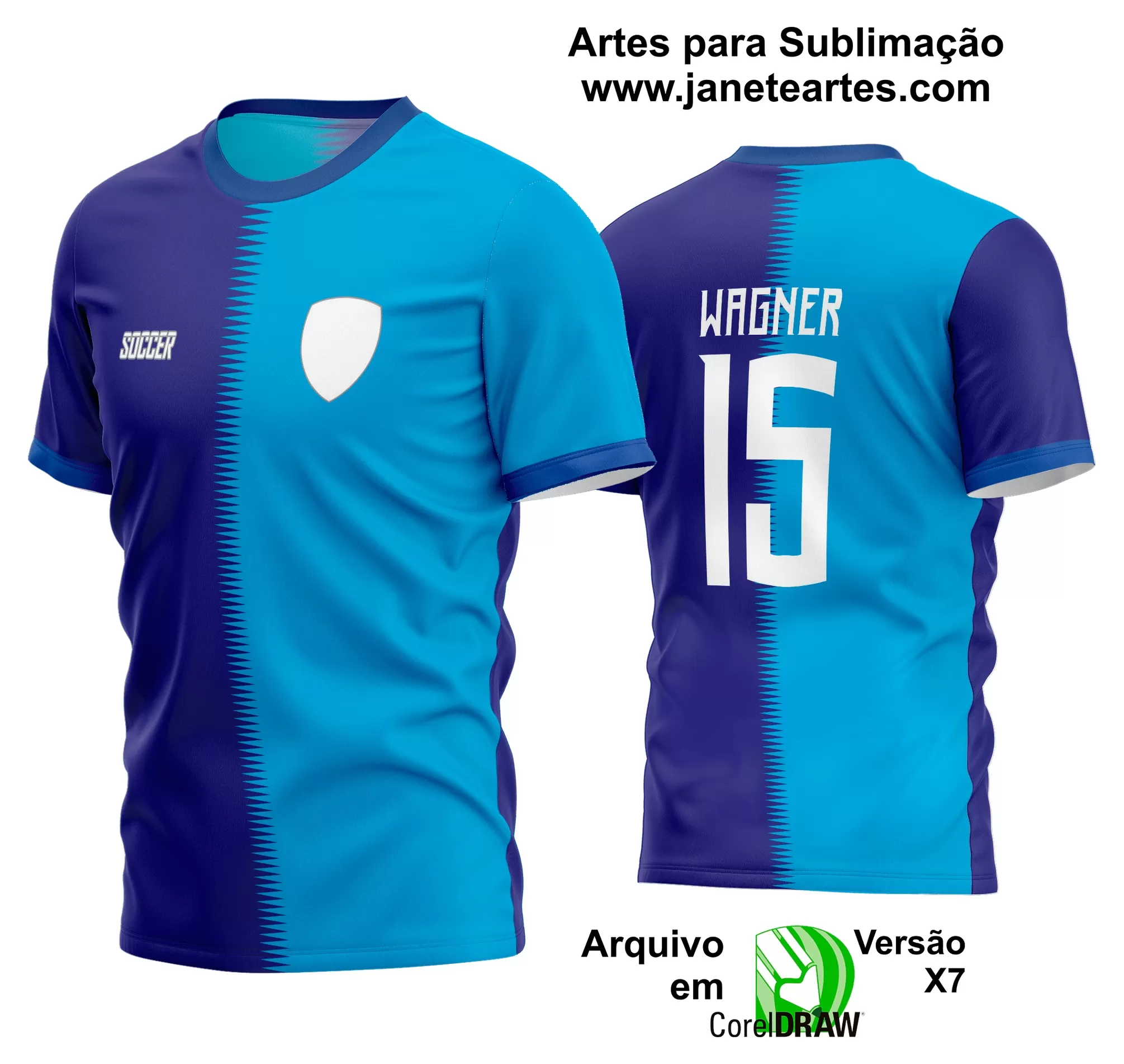 Arte Vetor Estampa Camisa Time Amador Futebol 2024