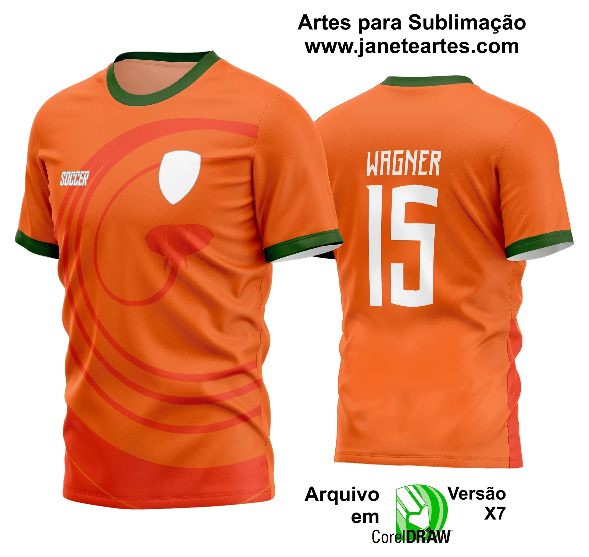 Arte Vetor Estampa Camisa Time Amador Futebol 2024