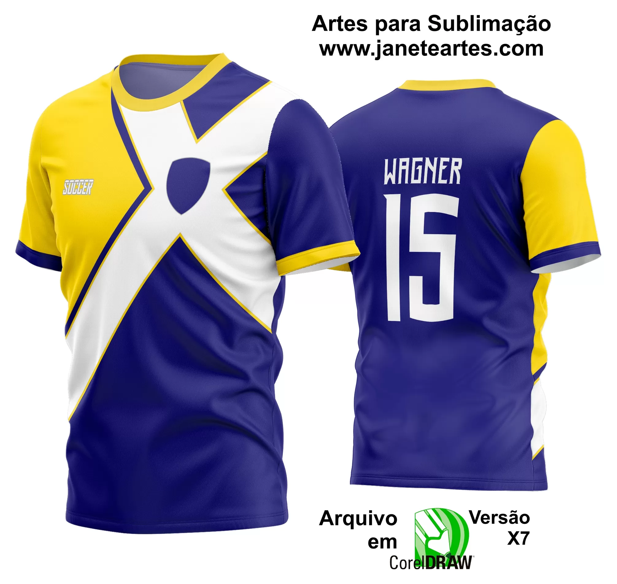 Arte Vetor Estampa Camisa Time Amador Futebol 2024