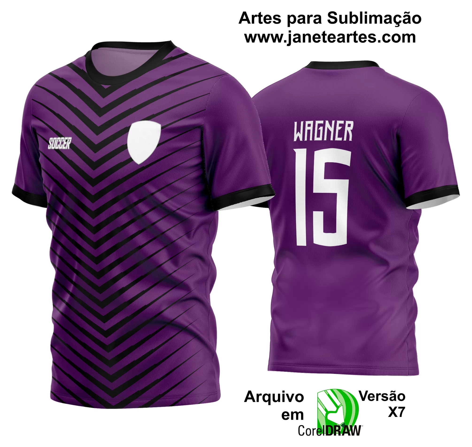 Arte Vetor Estampa Camisa Time Amador Futebol 2024