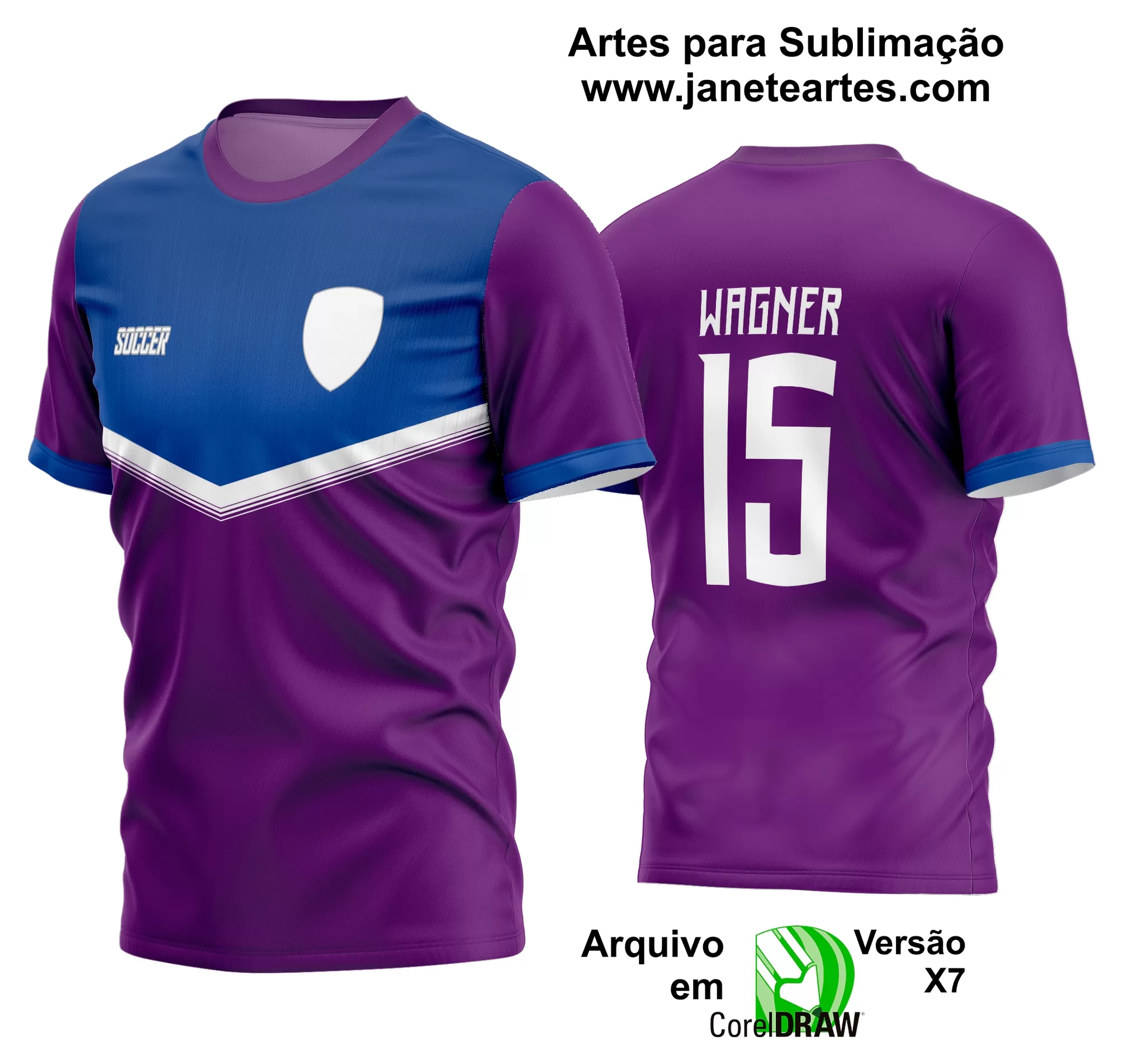 Arte Vetor Estampa Camisa Time Amador Futebol 2024