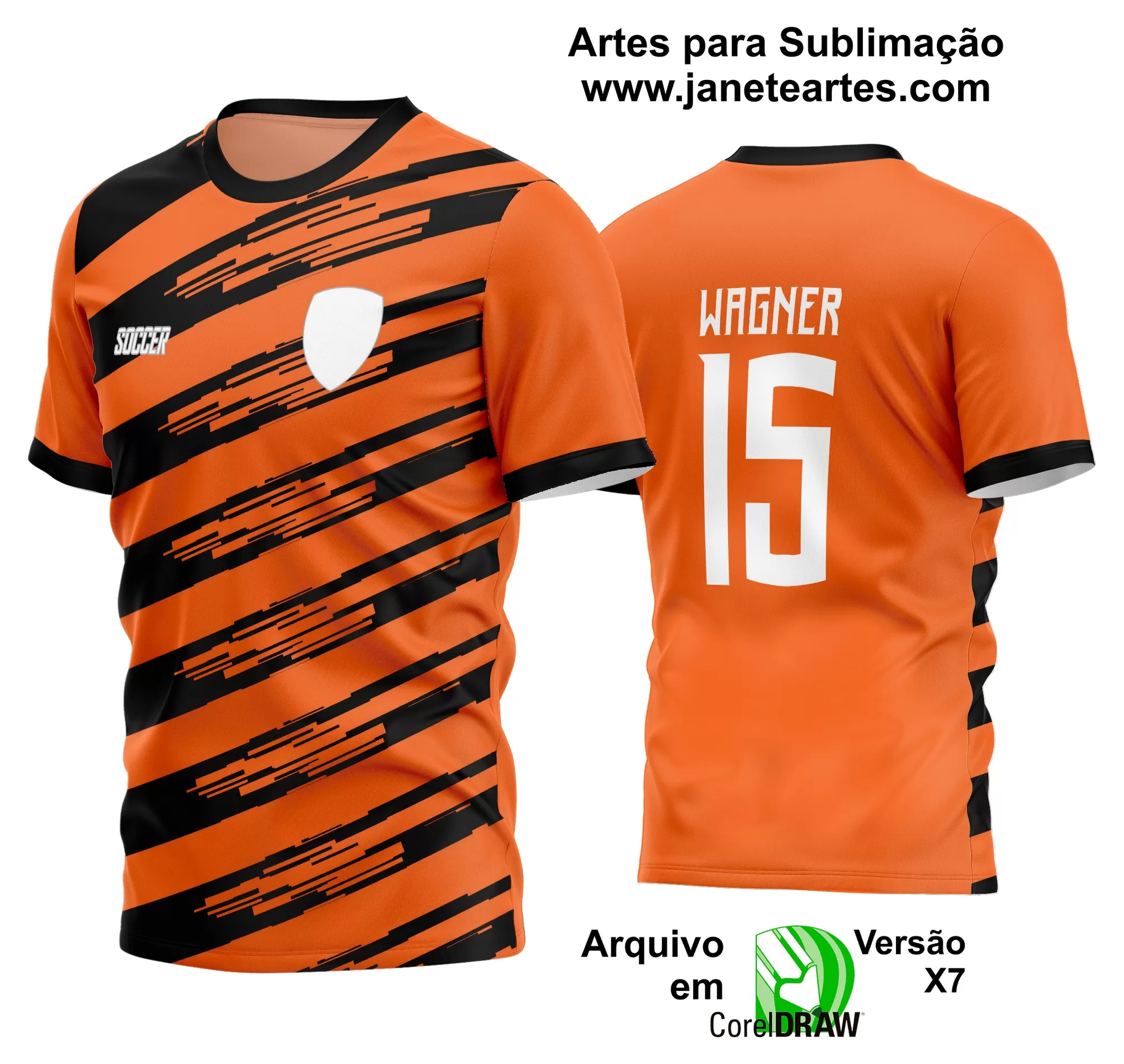 Arte Vetor Estampa Camisa Time Amador Futebol 2024