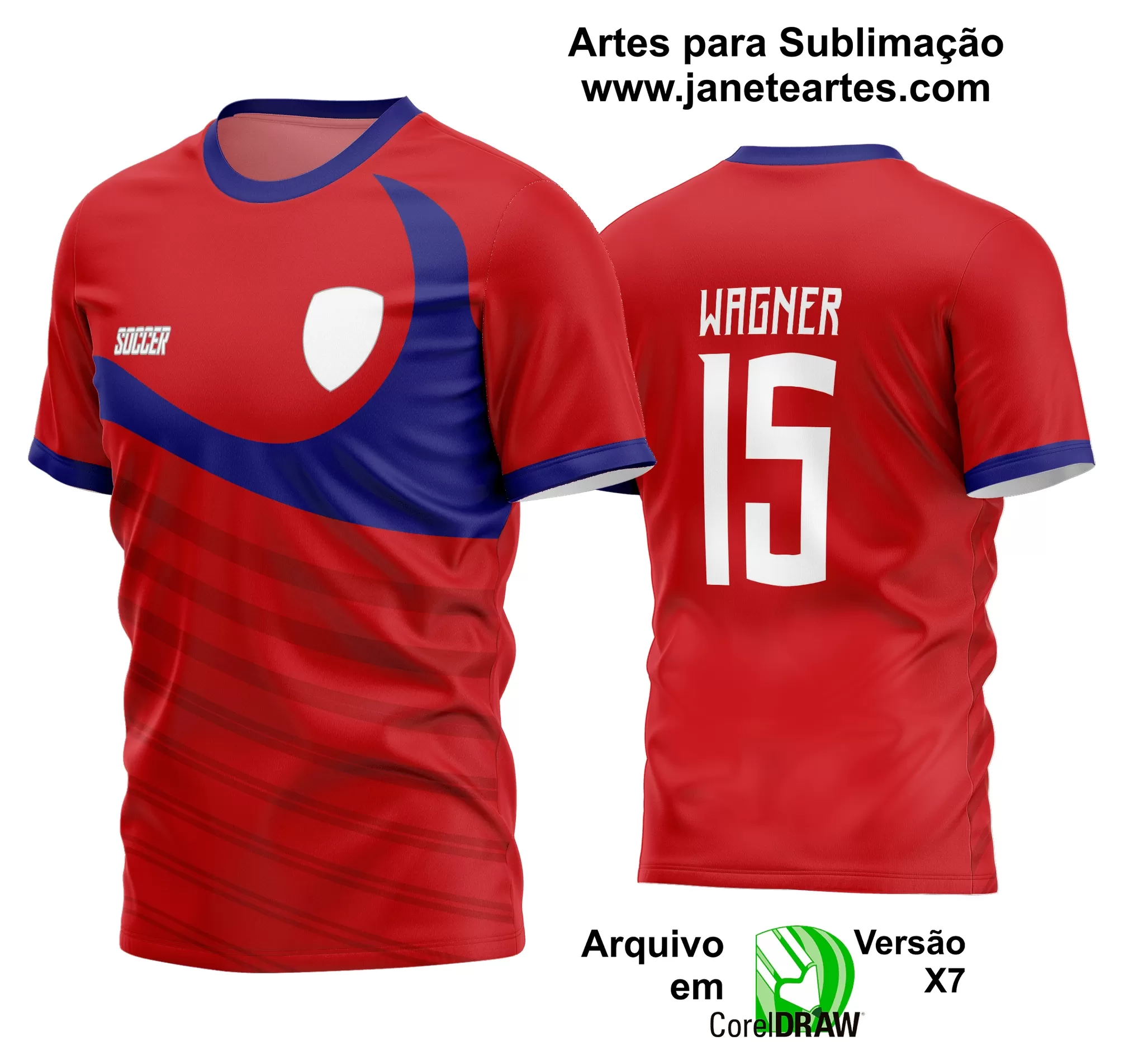 Arte Vetor Estampa Camisa Time Amador Futebol 2024