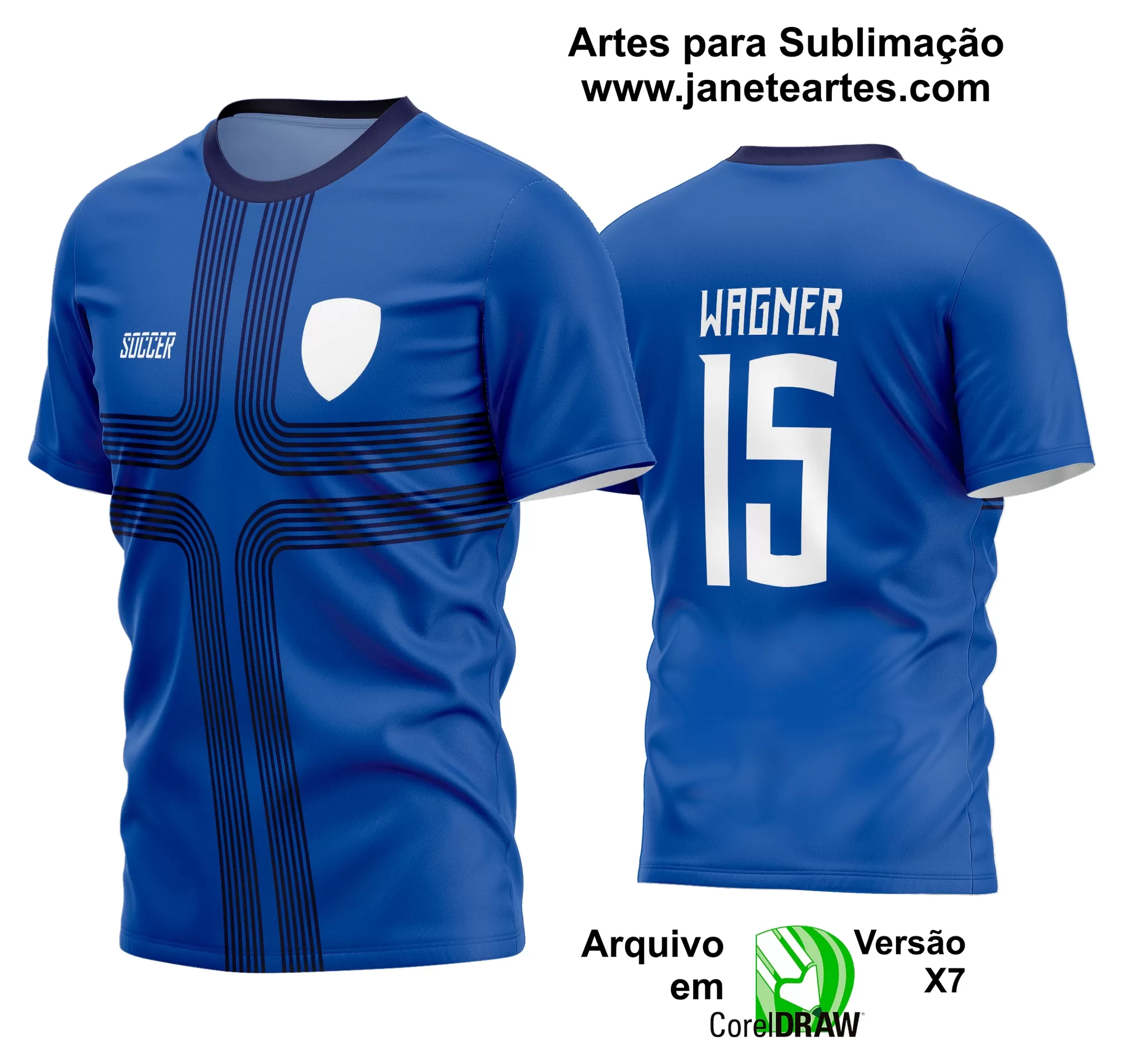 Arte Vetor Estampa Camisa Time Amador Futebol 2024