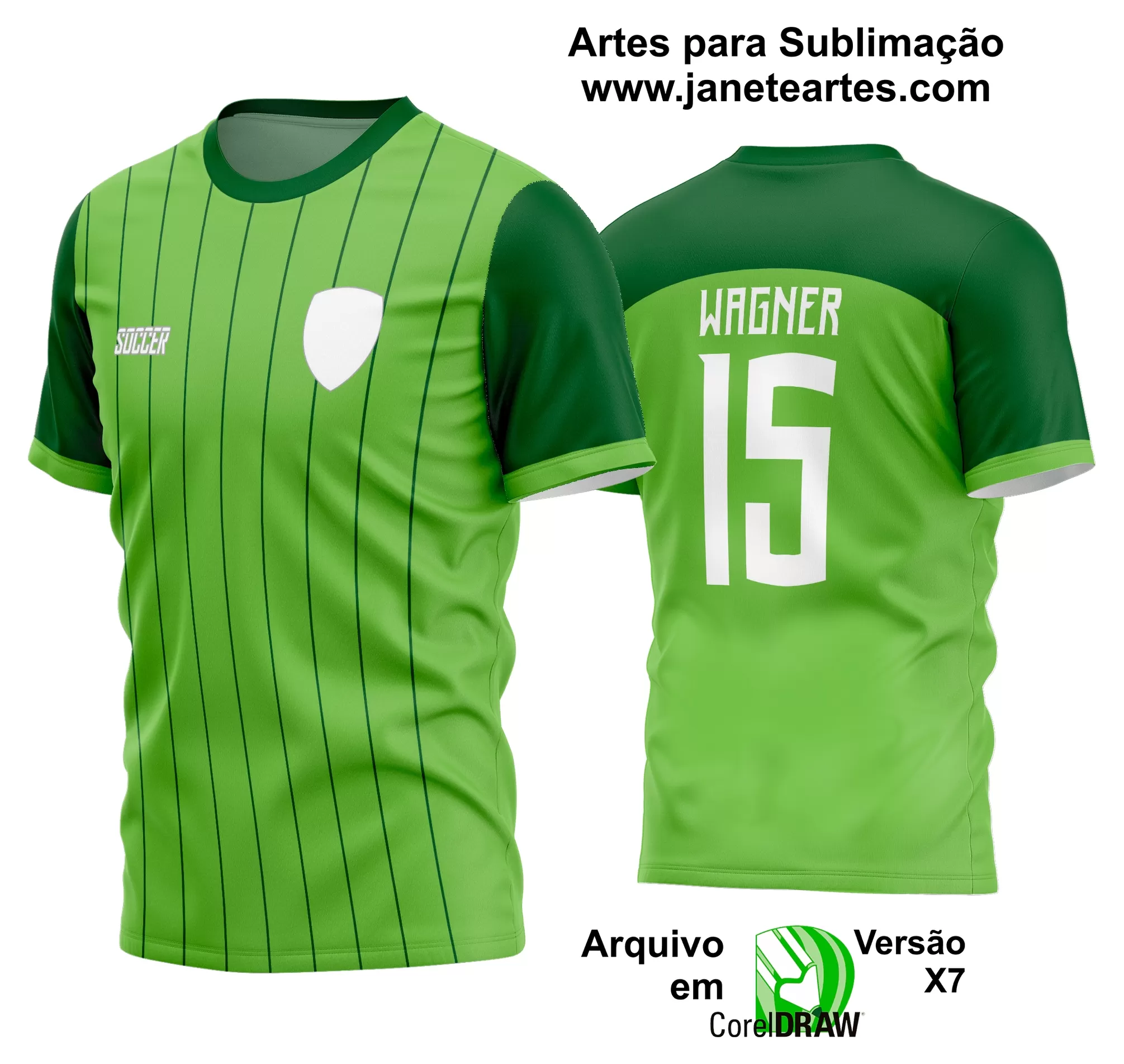 Arte Vetor Estampa Camisa Time Amador Futebol 2024