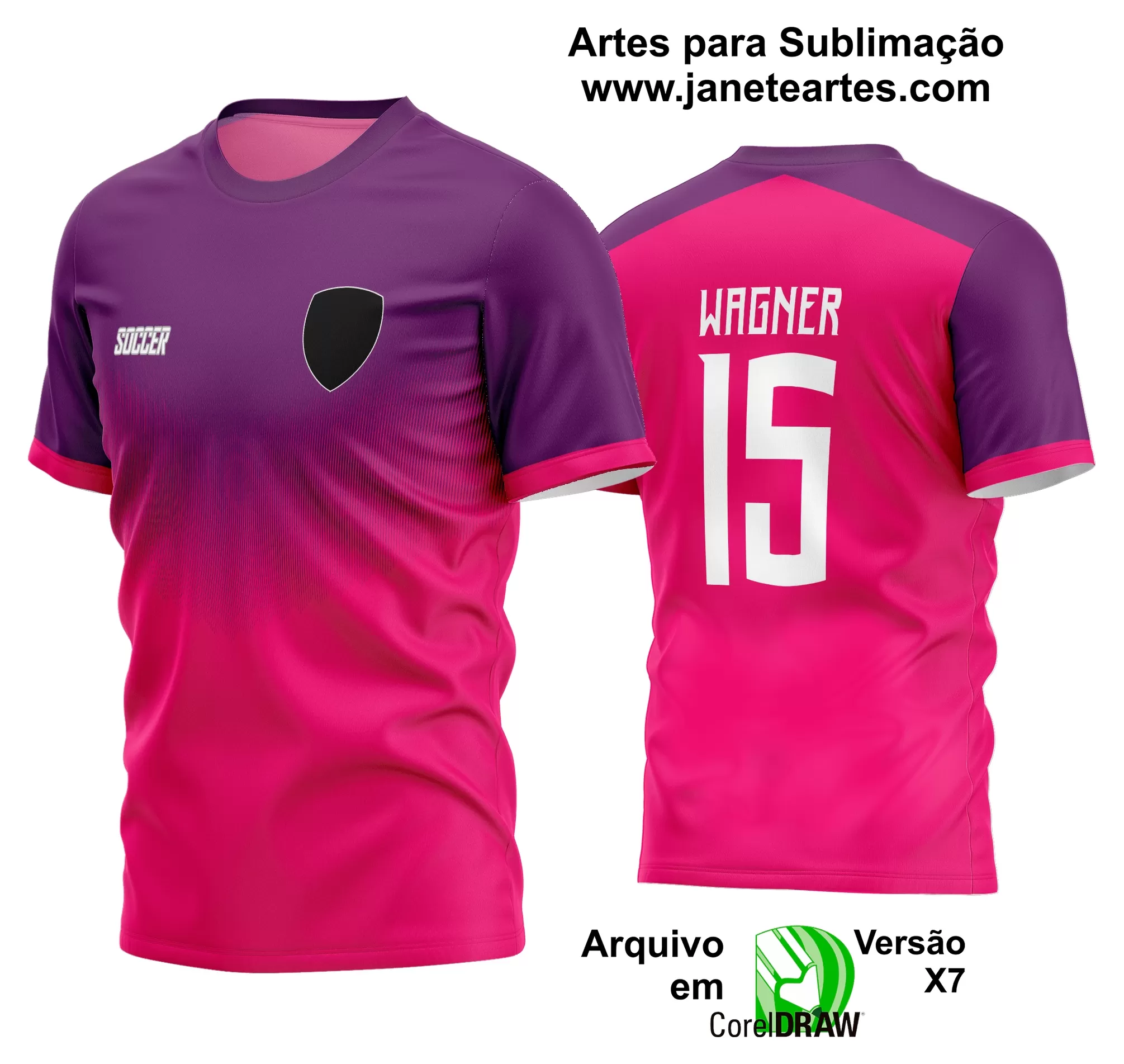 Arte Vetor Estampa Camisa Time Amador Futebol 2024