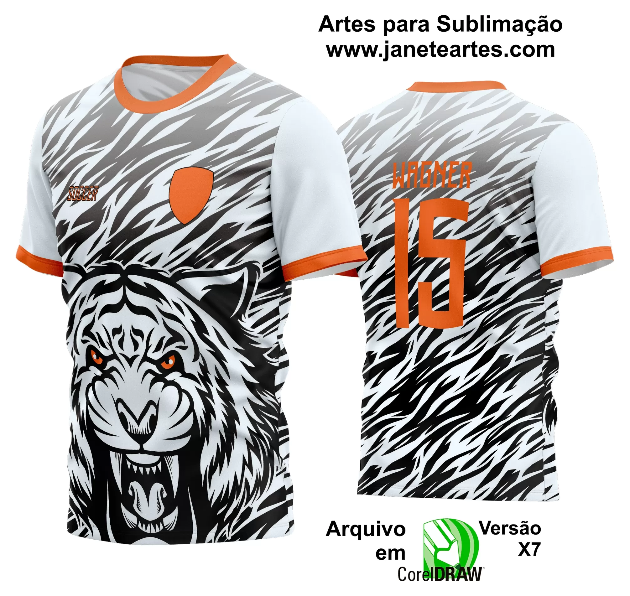 Arte Vetor Estampa Camisa Time Amador Futebol 2024