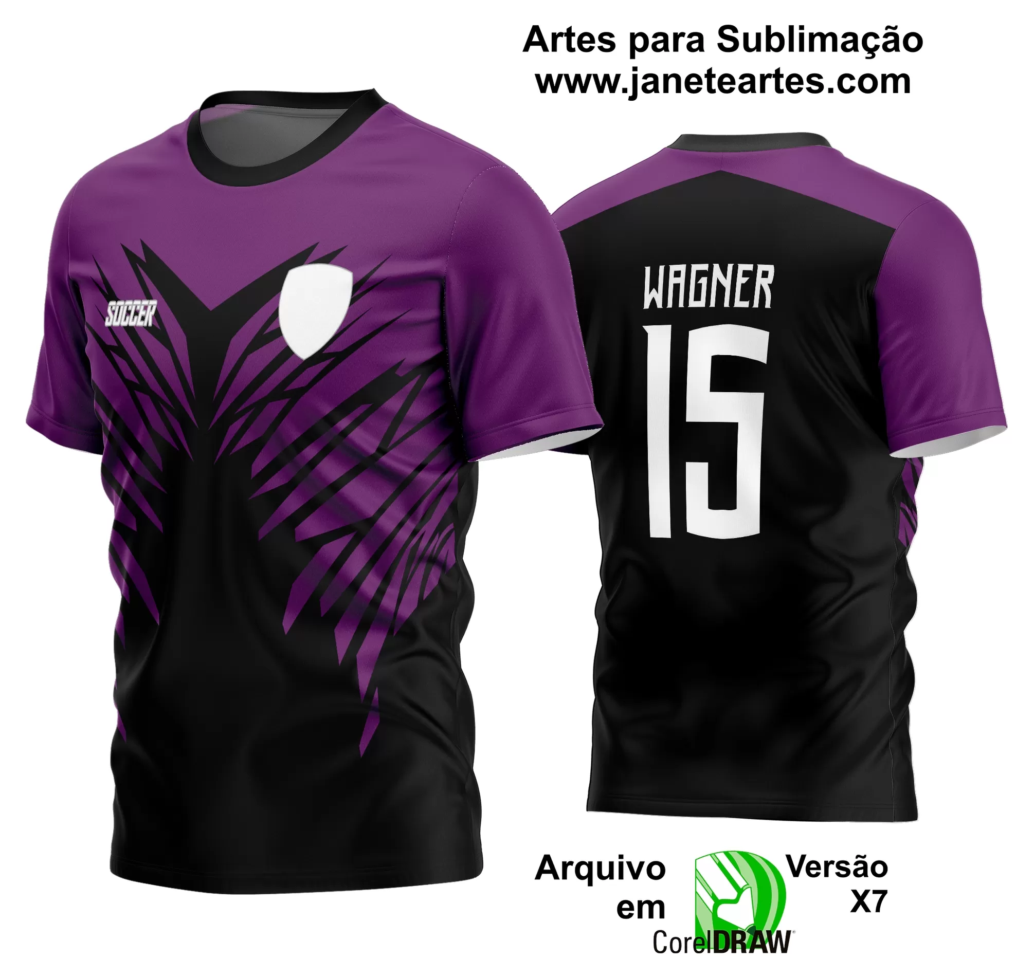 Arte Vetor Estampa Camisa Time Amador Futebol 2024