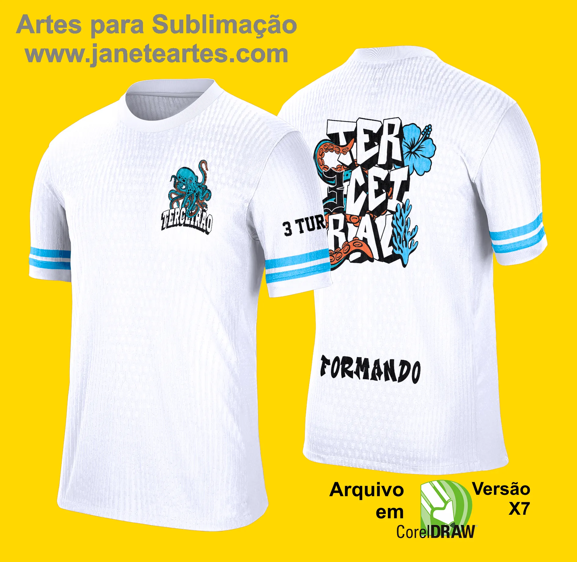 Arte de Camisa Terceirão 2025: Estilo, Personalidade e Criatividade para Sua Turma