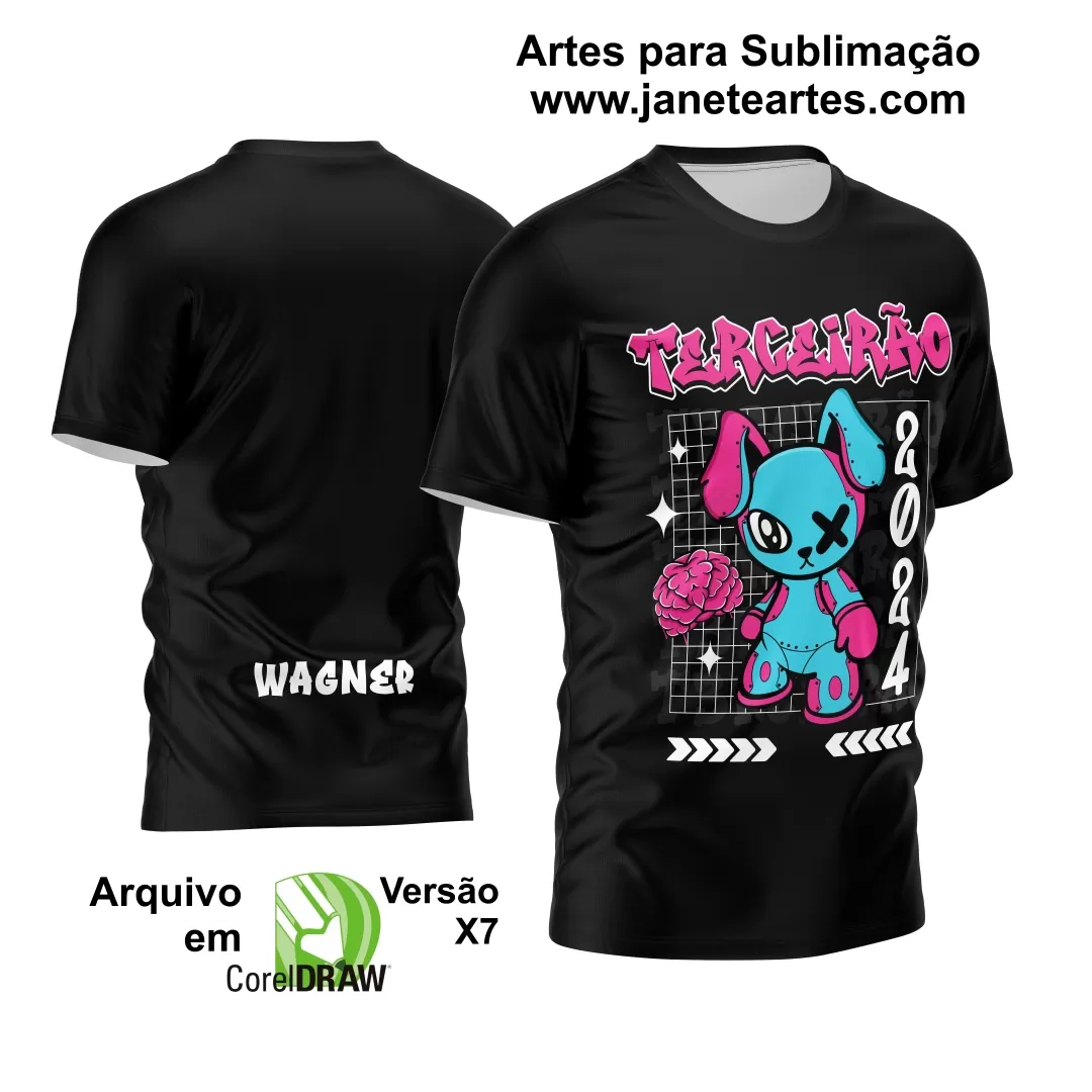 Camisa Terceirão 2024 - Arte Vetor