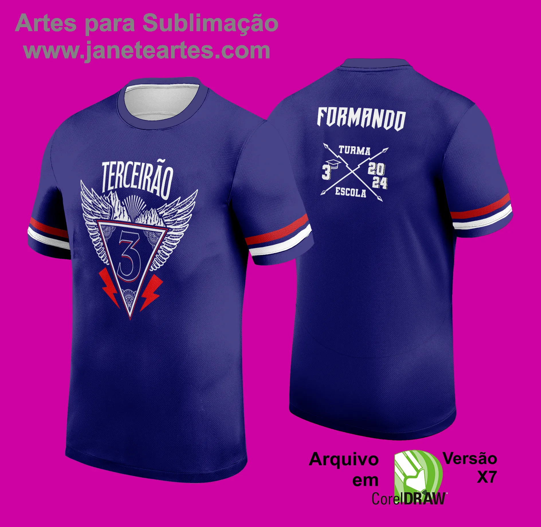 Camisa Formatura Terceirão 2025