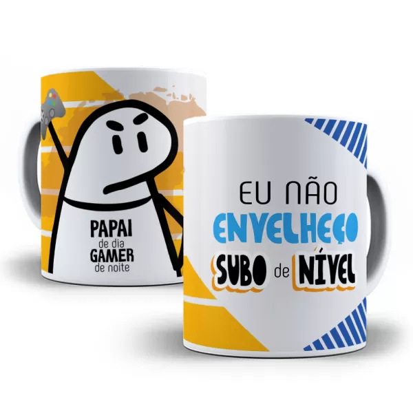 19 Artes Caneca Flork Dia dos Pais Editável Corel Draw + Png 2023 Alta Qualidade