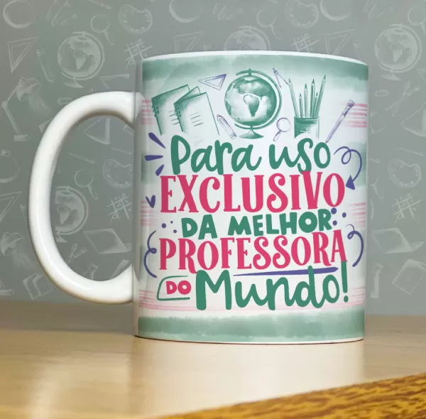 52 Artes Caneca Flork Dia dos Professores Arquivos em Png 2023